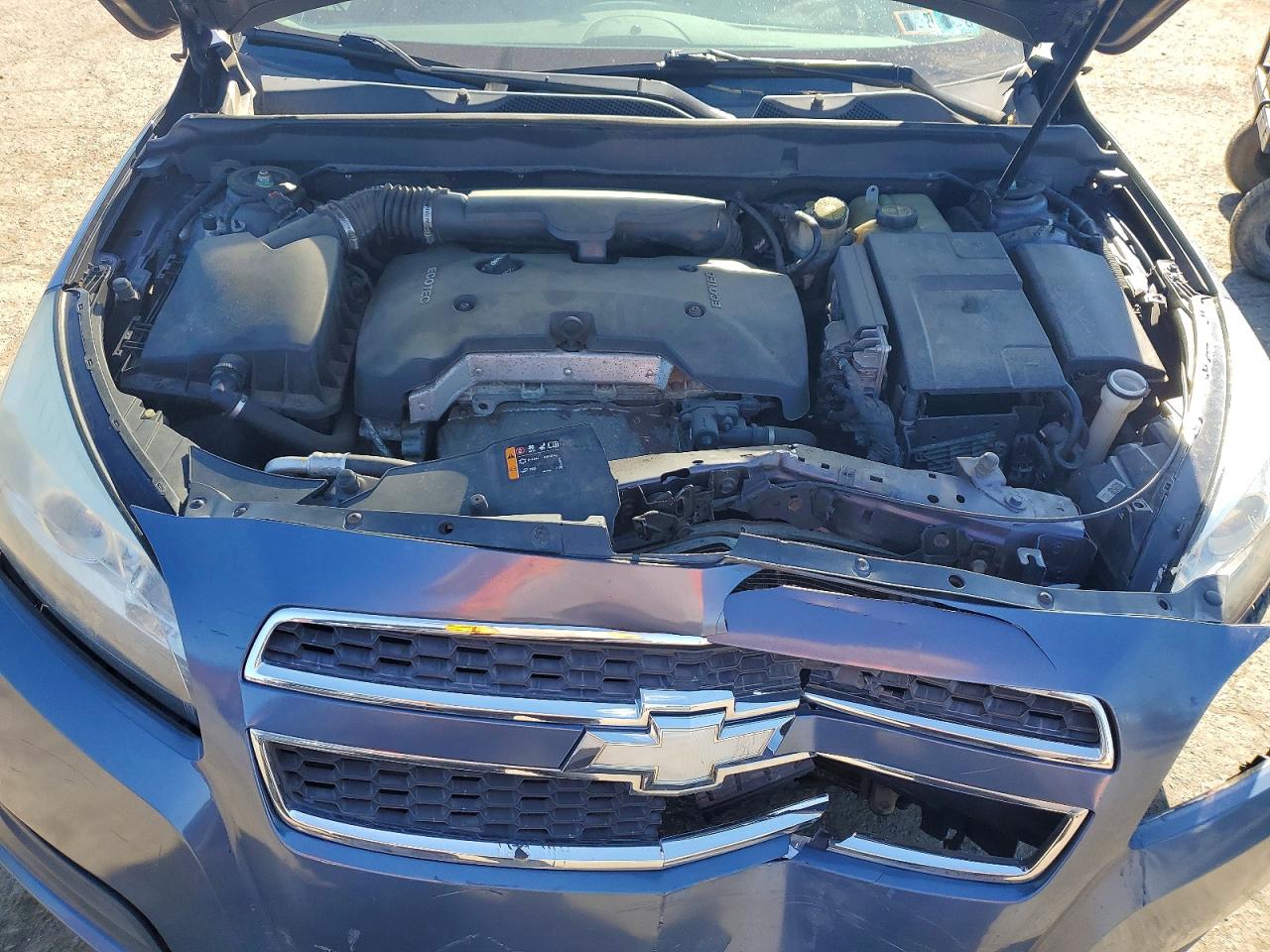2013 Chevrolet Malibu 1lt Blue vin: 1G11C5SA3DF353150