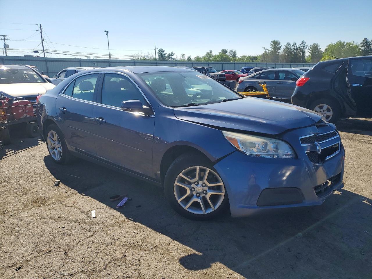 2013 Chevrolet Malibu 1lt Blue vin: 1G11C5SA3DF353150