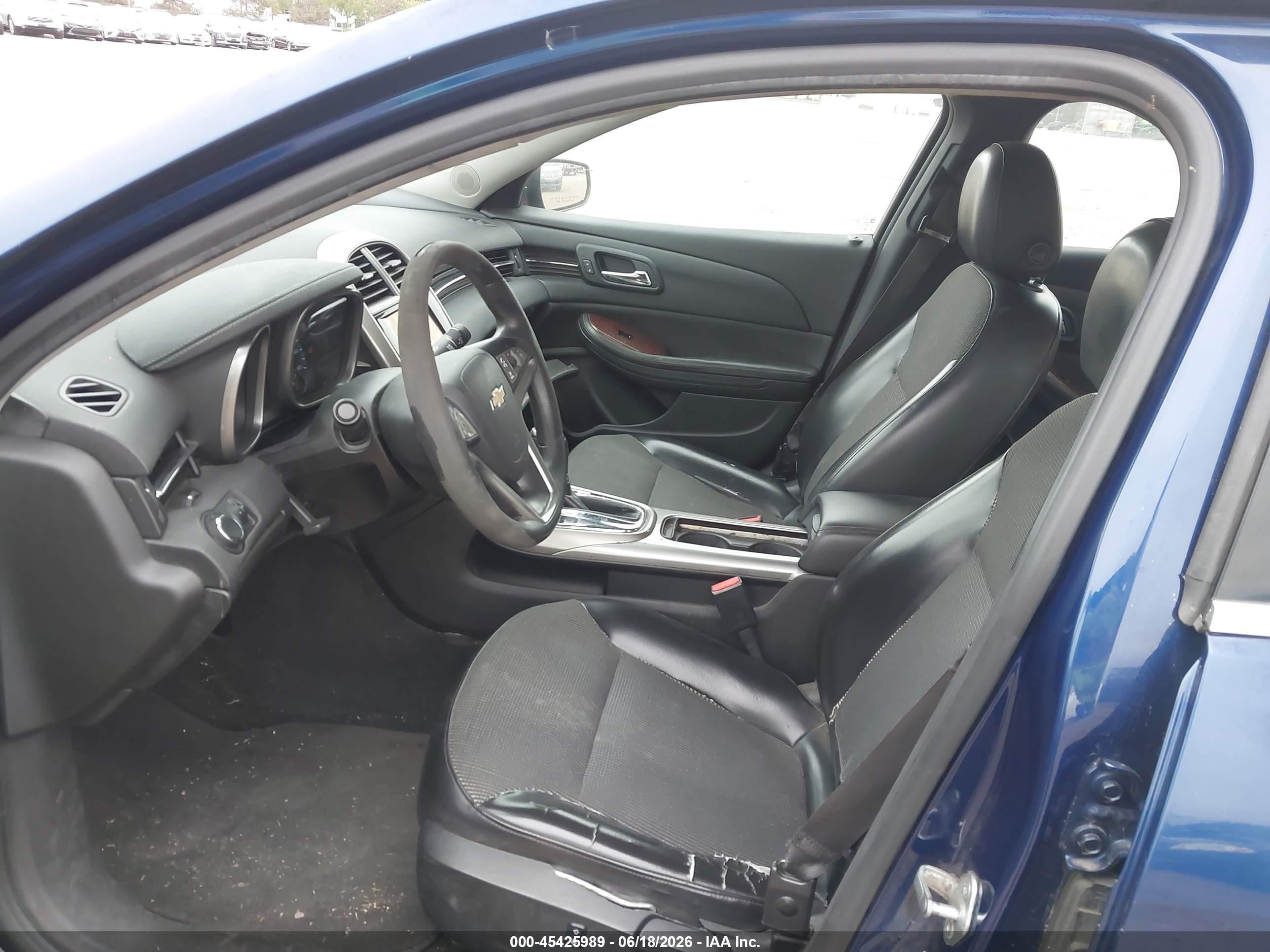 2013 Chevrolet Malibu 1lt Blue vin: 1G11C5SA3DU147497