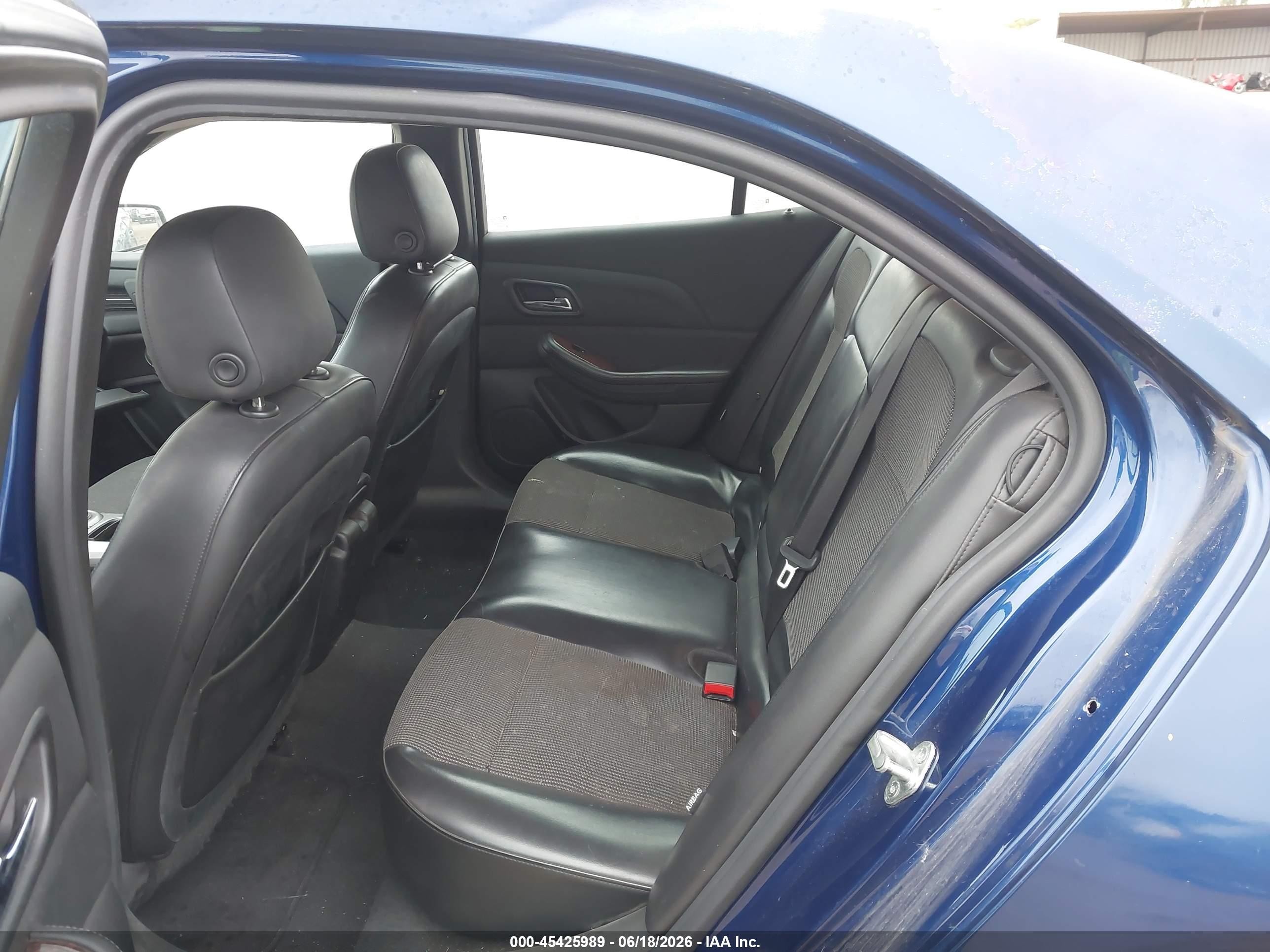 2013 Chevrolet Malibu 1lt Blue vin: 1G11C5SA3DU147497