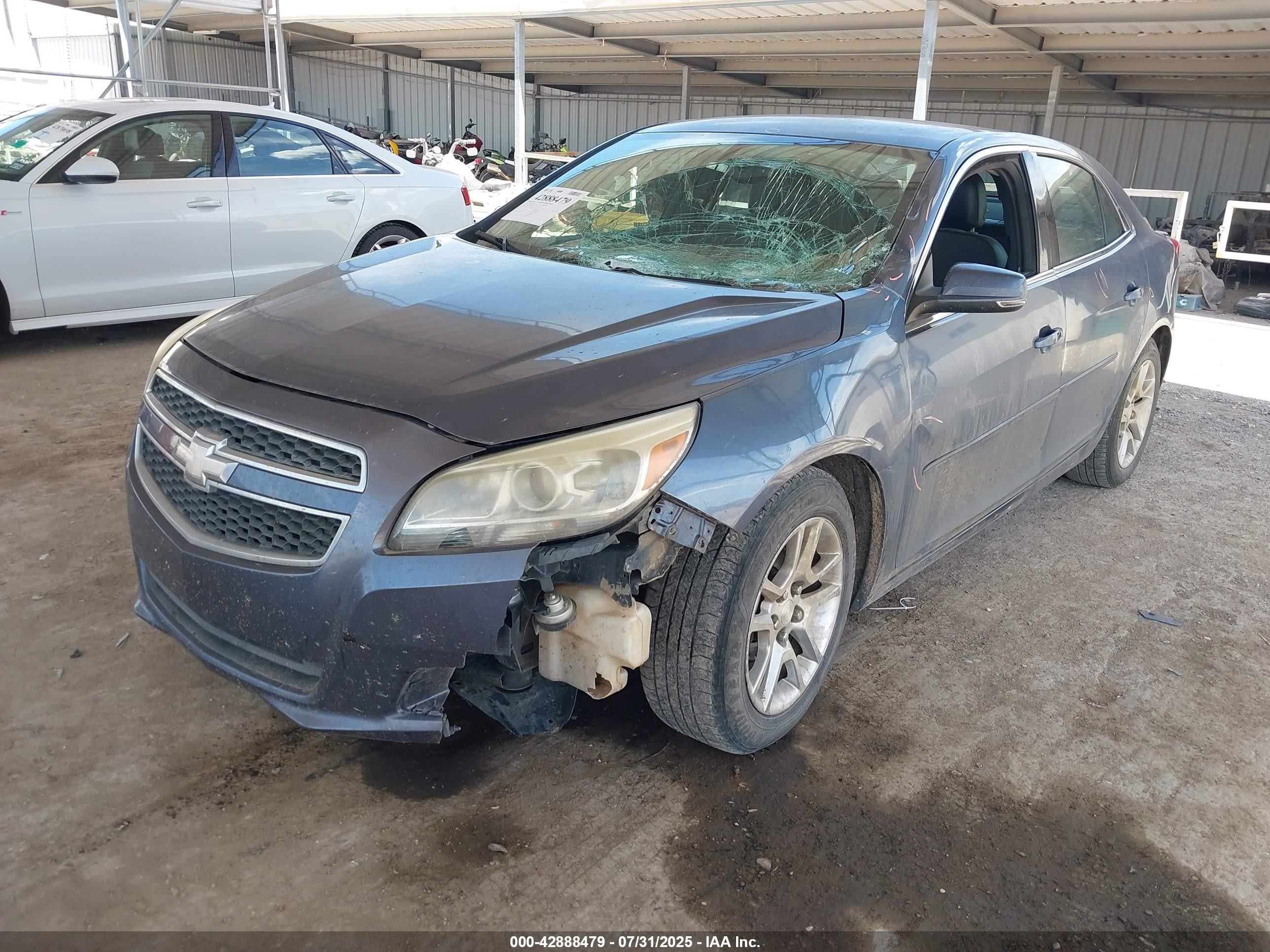 2013 Chevrolet Malibu 1lt Blue vin: 1G11C5SA4DF179556