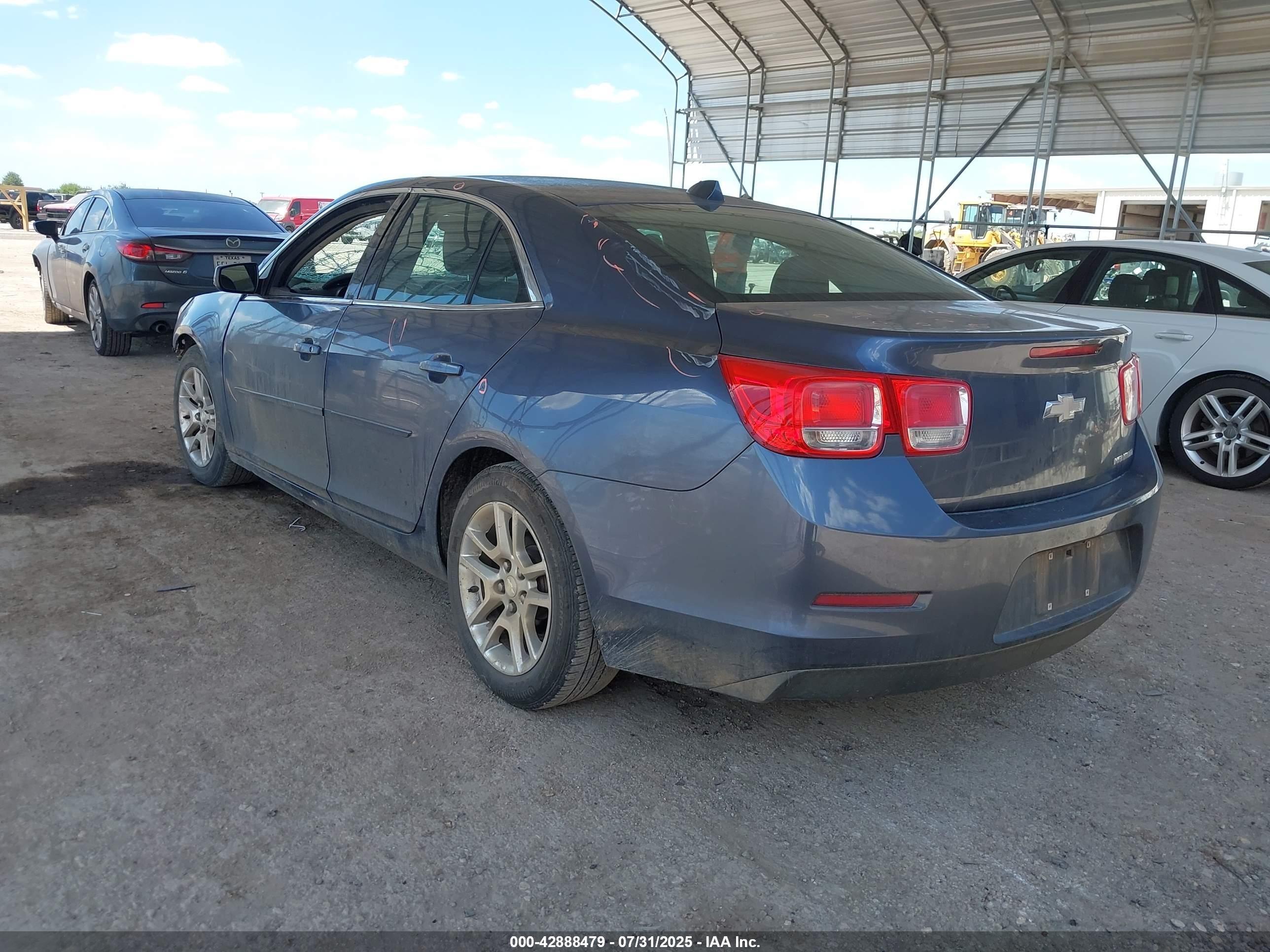 2013 Chevrolet Malibu 1lt Blue vin: 1G11C5SA4DF179556