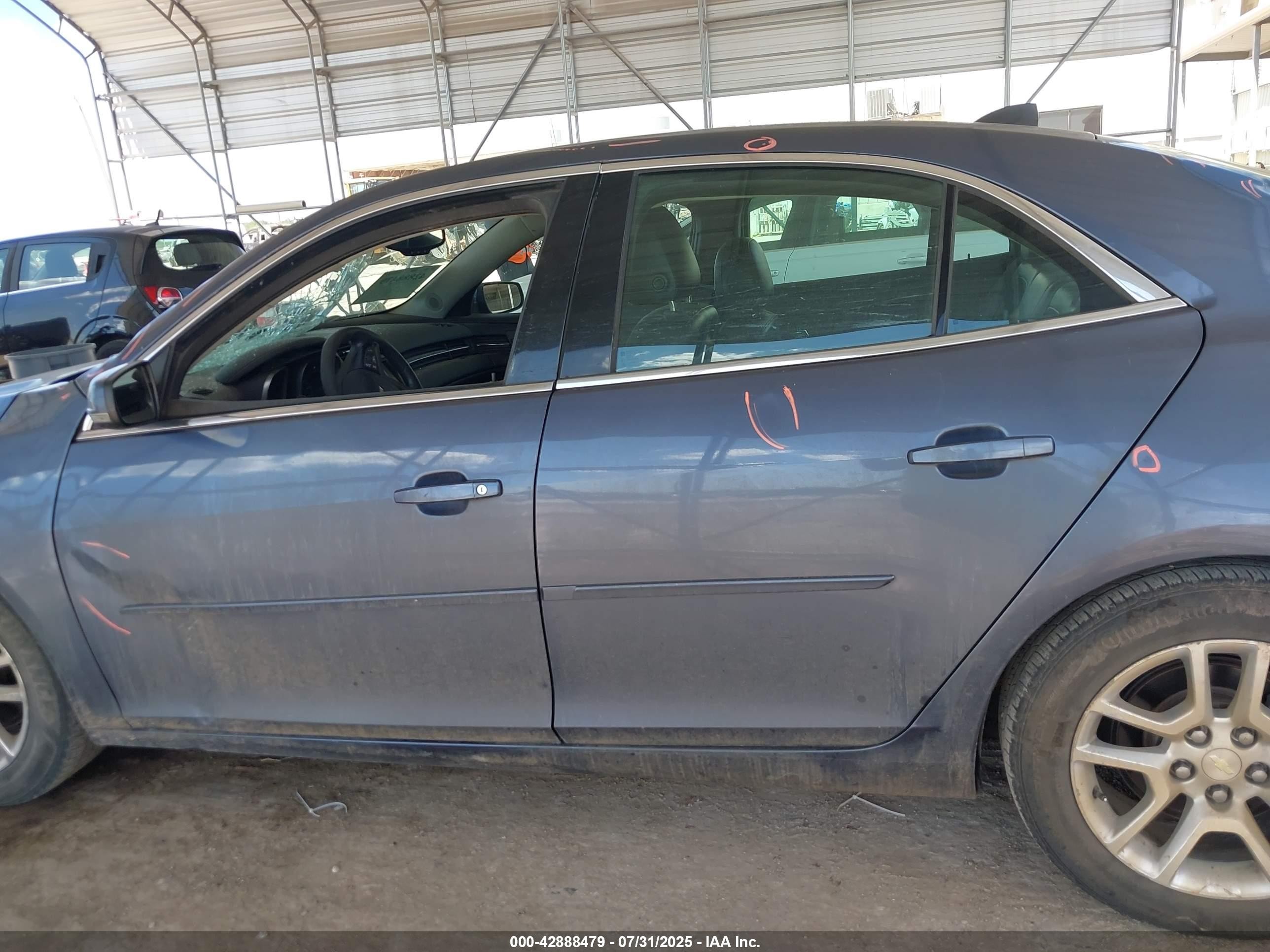 2013 Chevrolet Malibu 1lt Blue vin: 1G11C5SA4DF179556