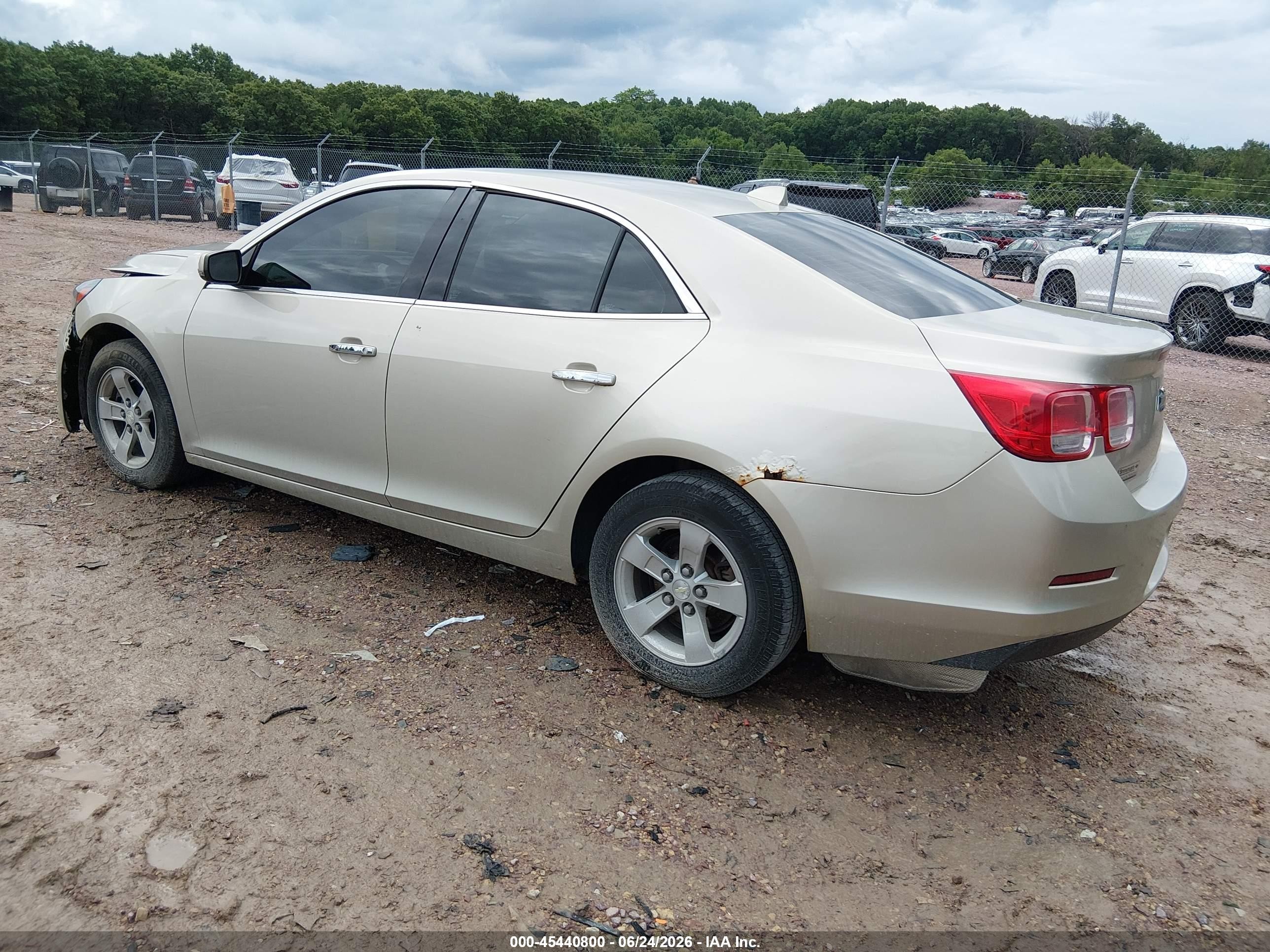 2013 Chevrolet Malibu 1lt Champagne vin: 1G11C5SA4DF220509