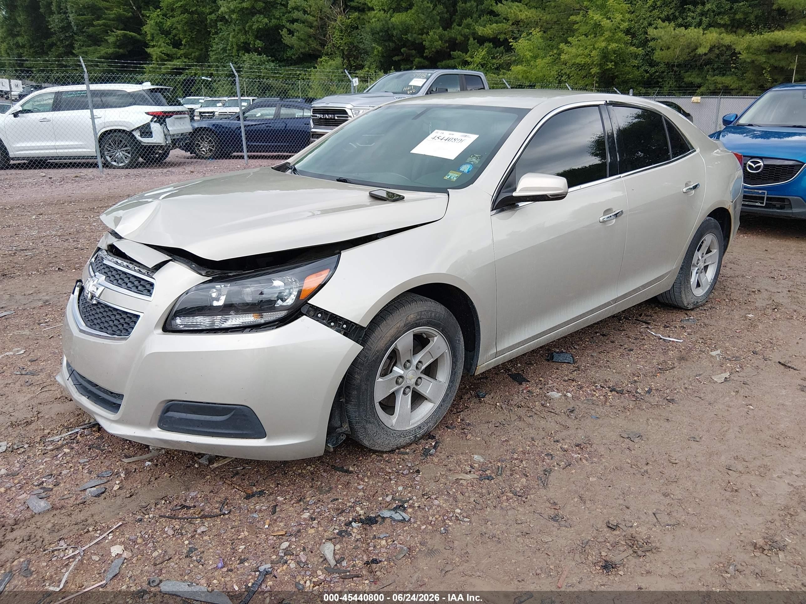 2013 Chevrolet Malibu 1lt Champagne vin: 1G11C5SA4DF220509