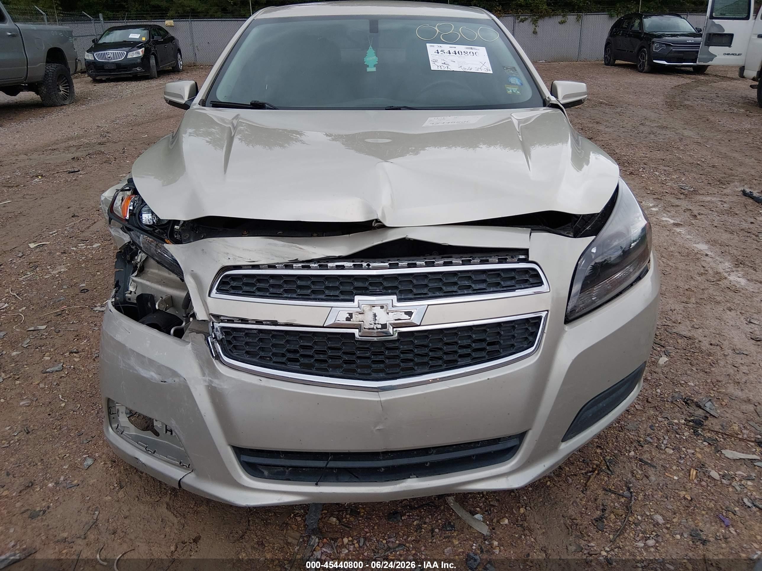 2013 Chevrolet Malibu 1lt Champagne vin: 1G11C5SA4DF220509