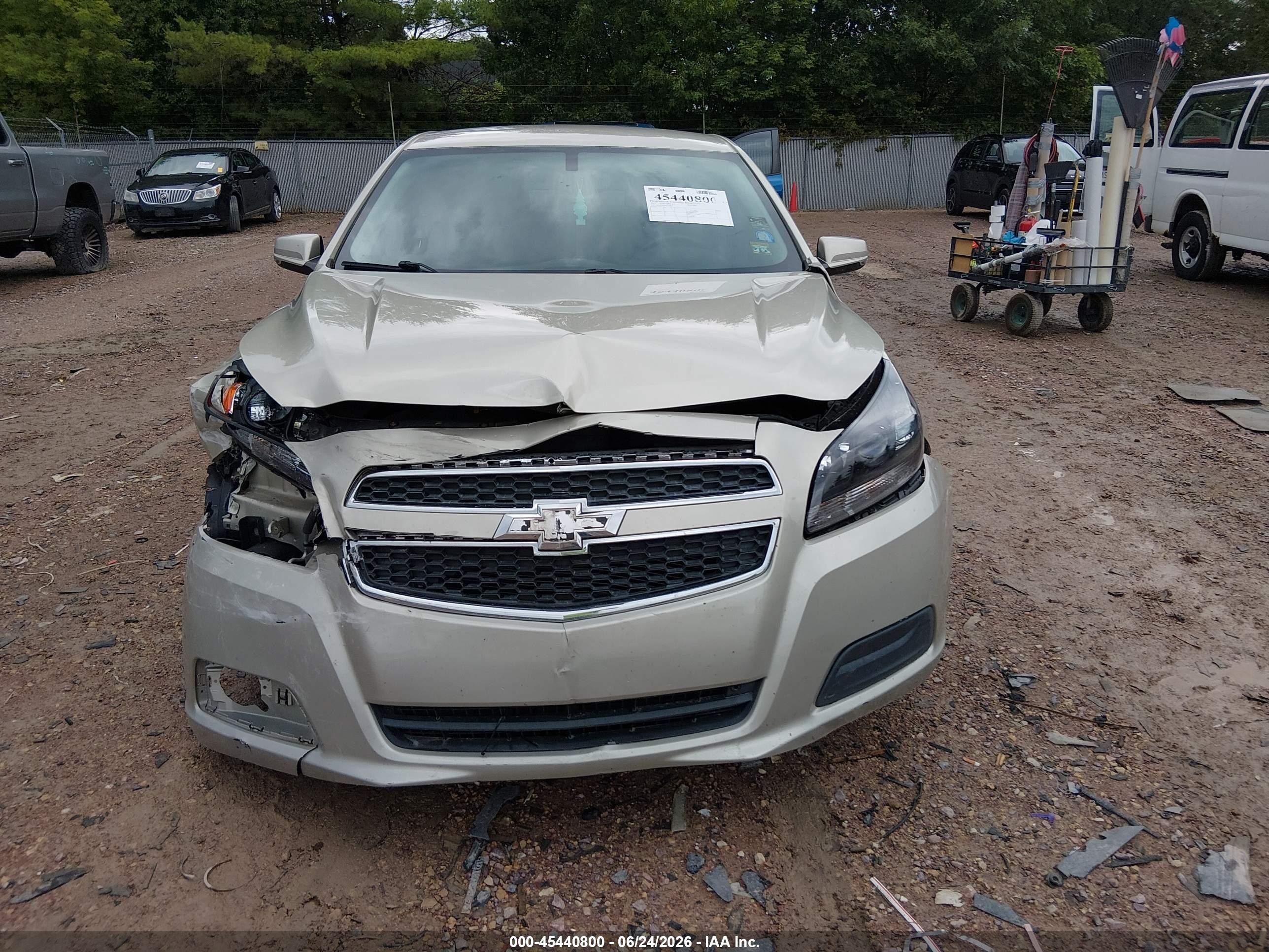 2013 Chevrolet Malibu 1lt Champagne vin: 1G11C5SA4DF220509