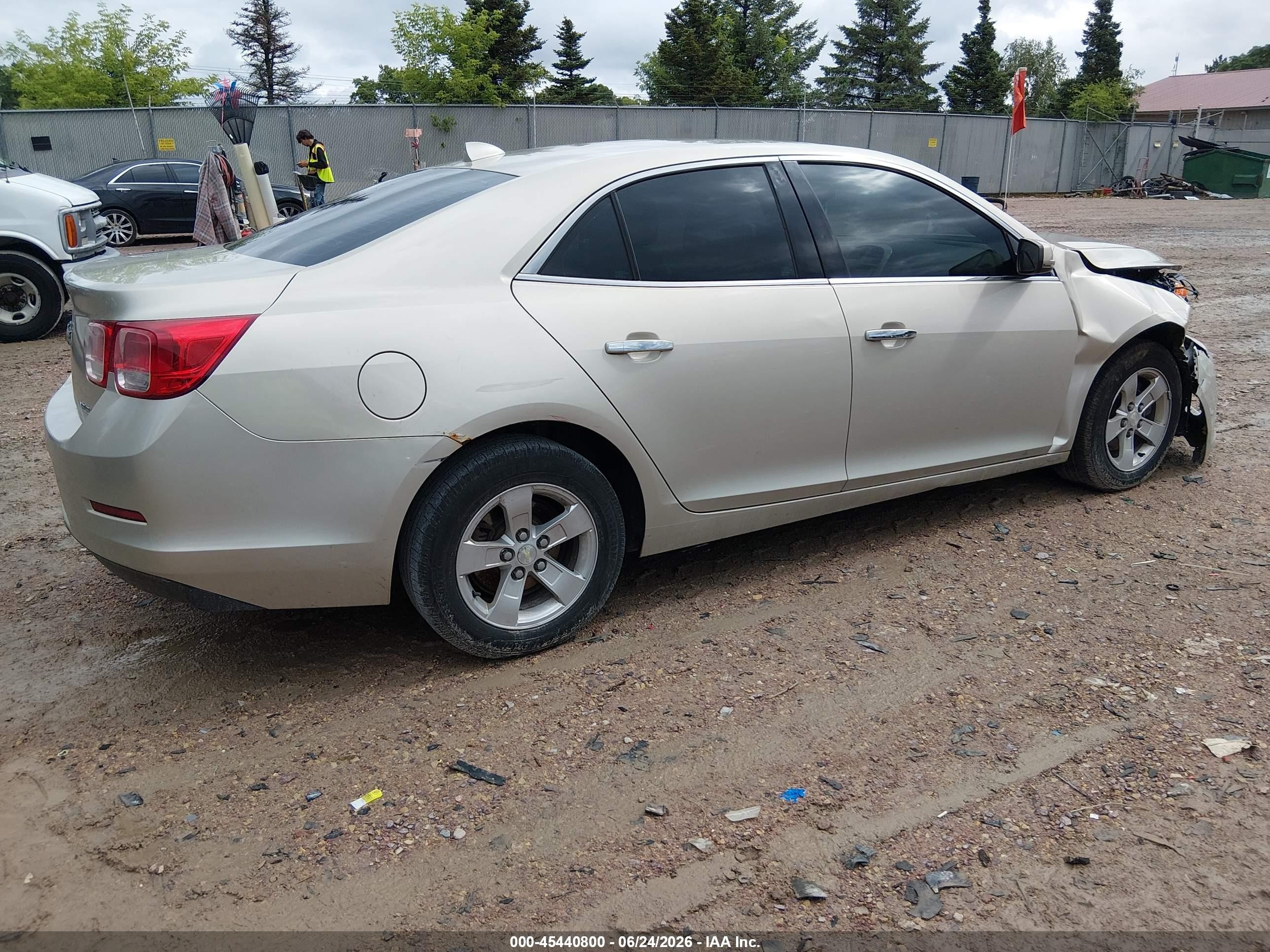 2013 Chevrolet Malibu 1lt Champagne vin: 1G11C5SA4DF220509