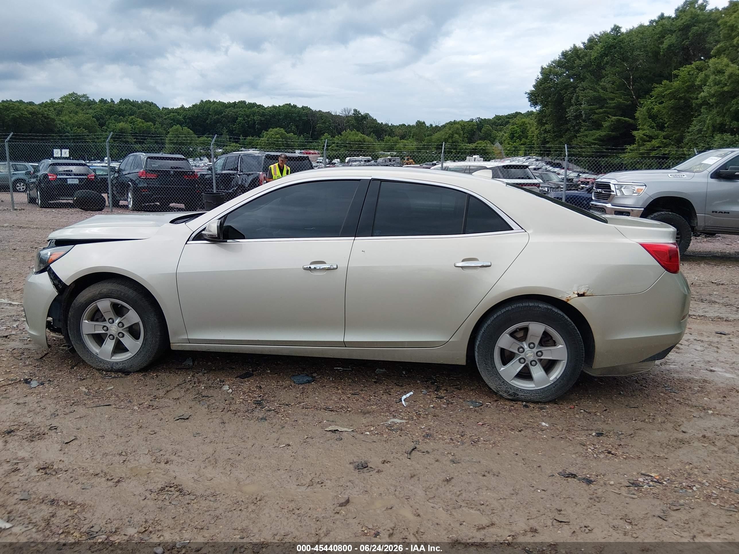 2013 Chevrolet Malibu 1lt Champagne vin: 1G11C5SA4DF220509