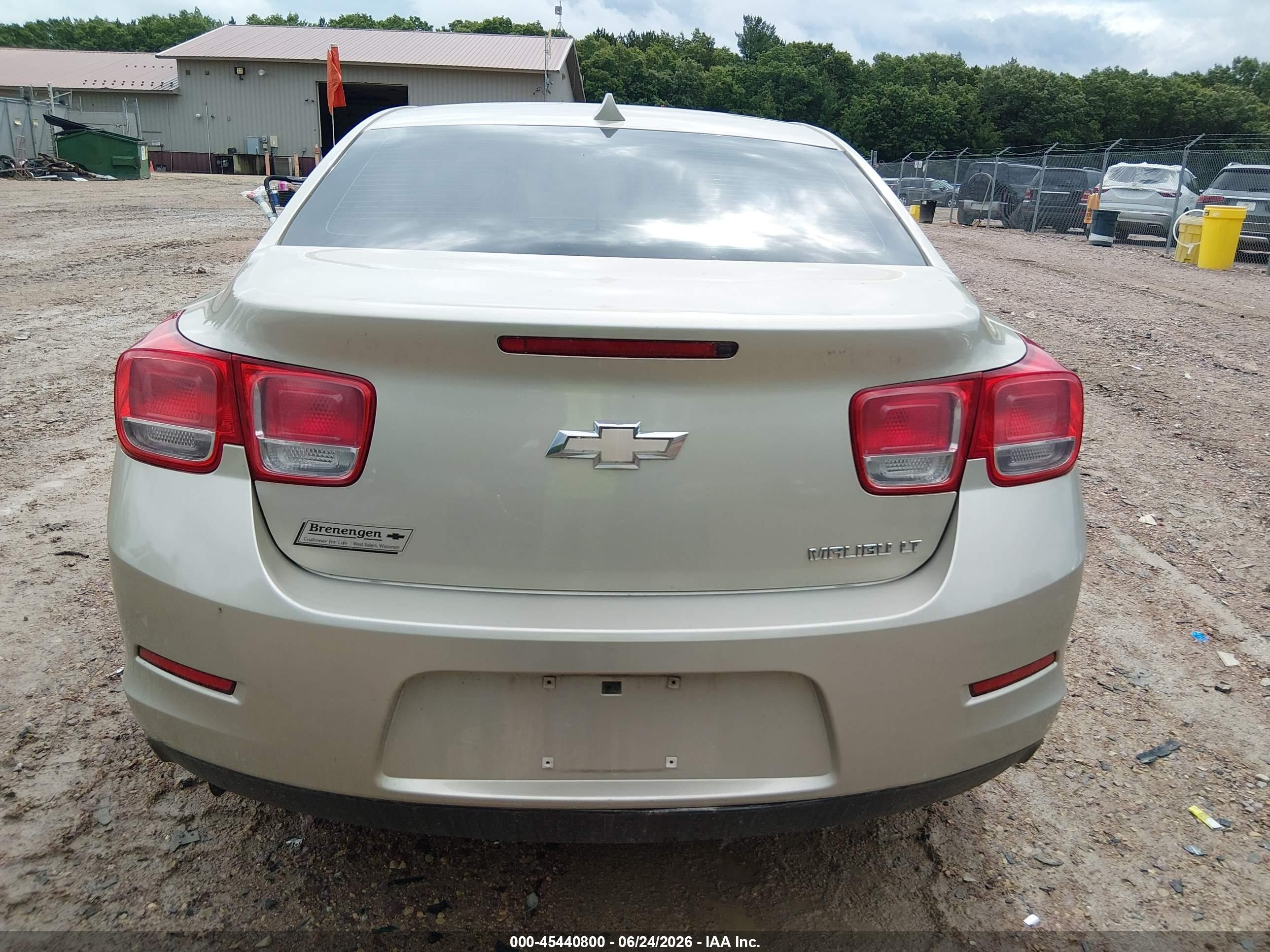 2013 Chevrolet Malibu 1lt Champagne vin: 1G11C5SA4DF220509