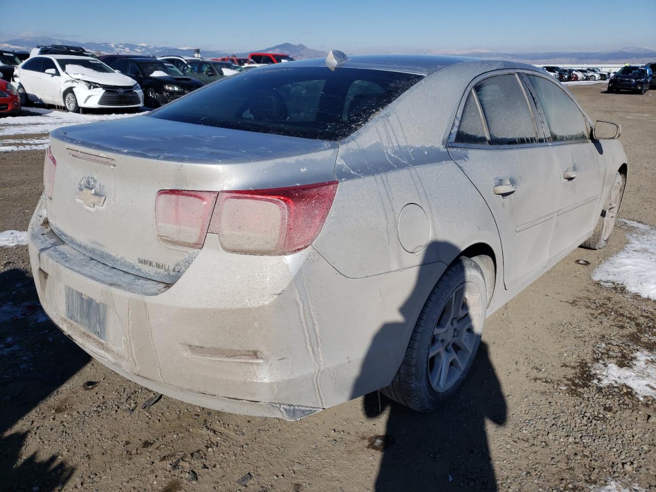 2013 Chevrolet Malibu 1lt Silver vin: 1G11C5SA4DF330539