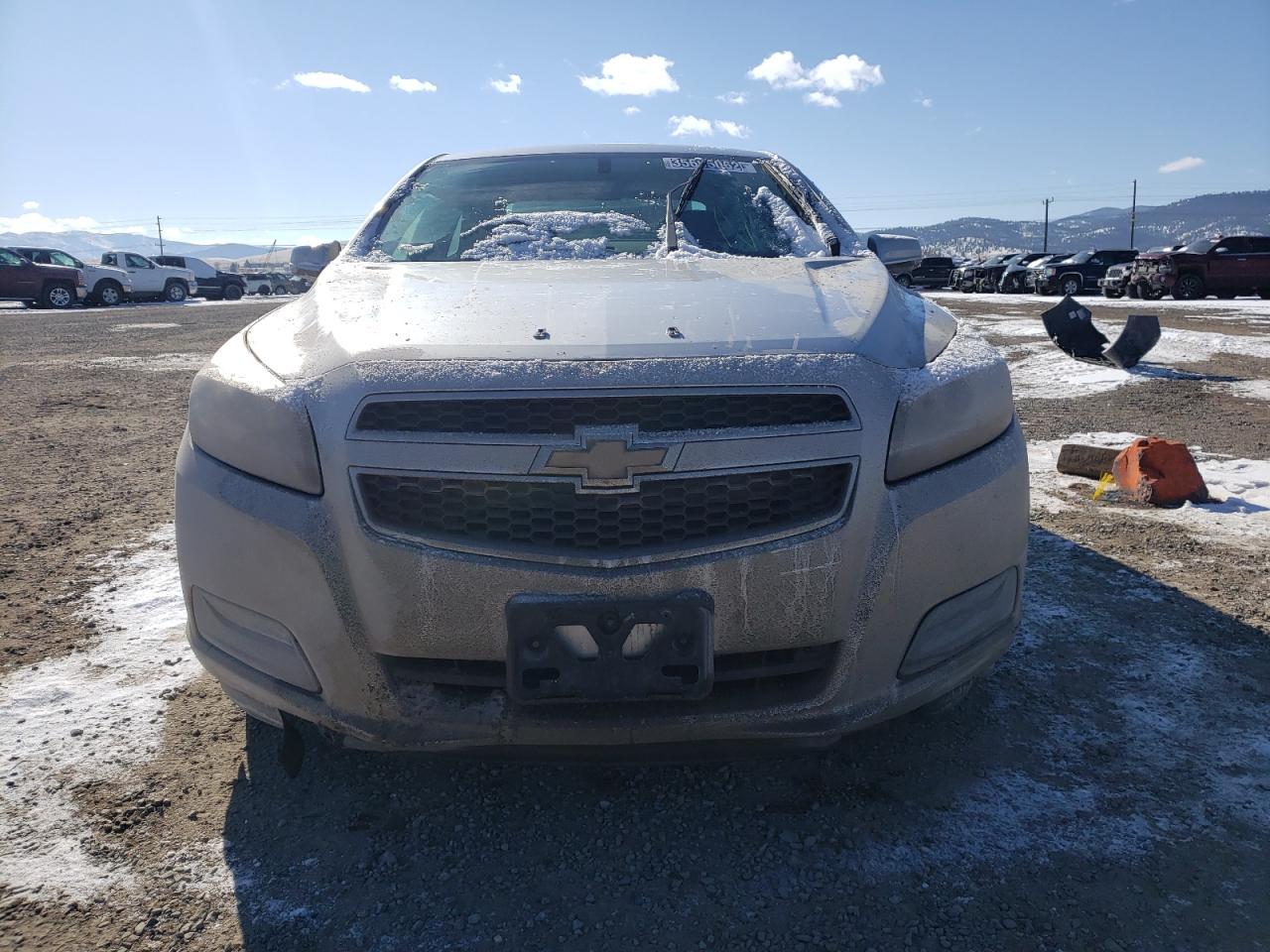 2013 Chevrolet Malibu 1lt Silver vin: 1G11C5SA4DF330539