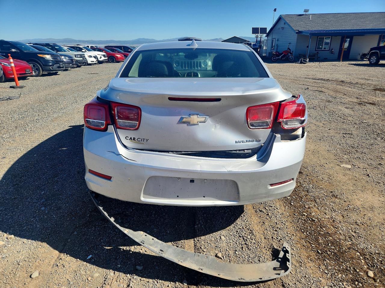 2013 Chevrolet Malibu 1lt Silver vin: 1G11C5SA4DF330539