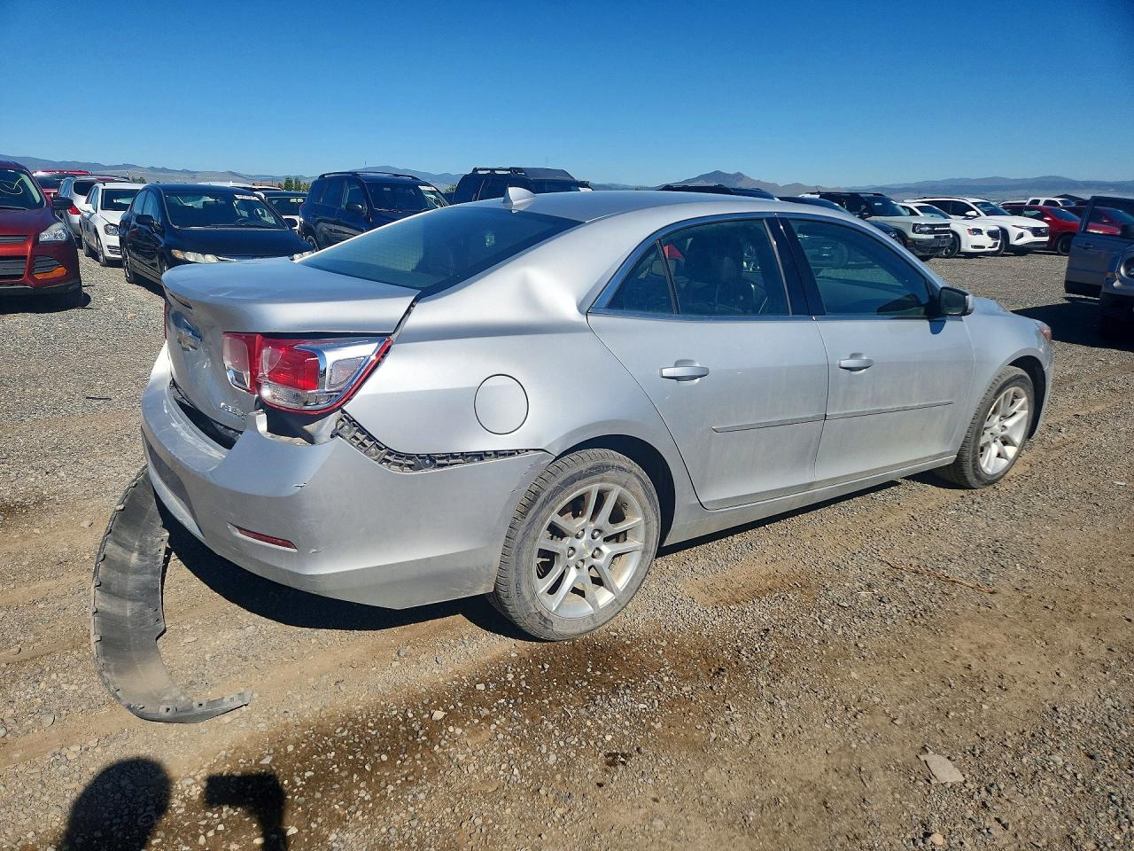 2013 Chevrolet Malibu 1lt Silver vin: 1G11C5SA4DF330539