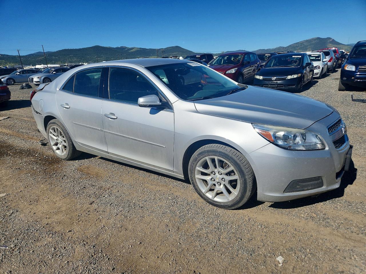 2013 Chevrolet Malibu 1lt Silver vin: 1G11C5SA4DF330539
