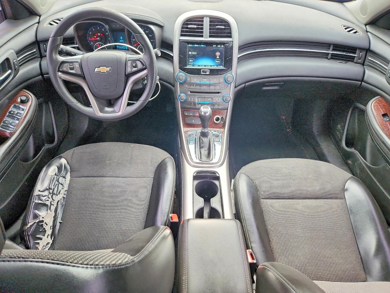 2013 Chevrolet Malibu 1lt White vin: 1G11C5SA4DF357305