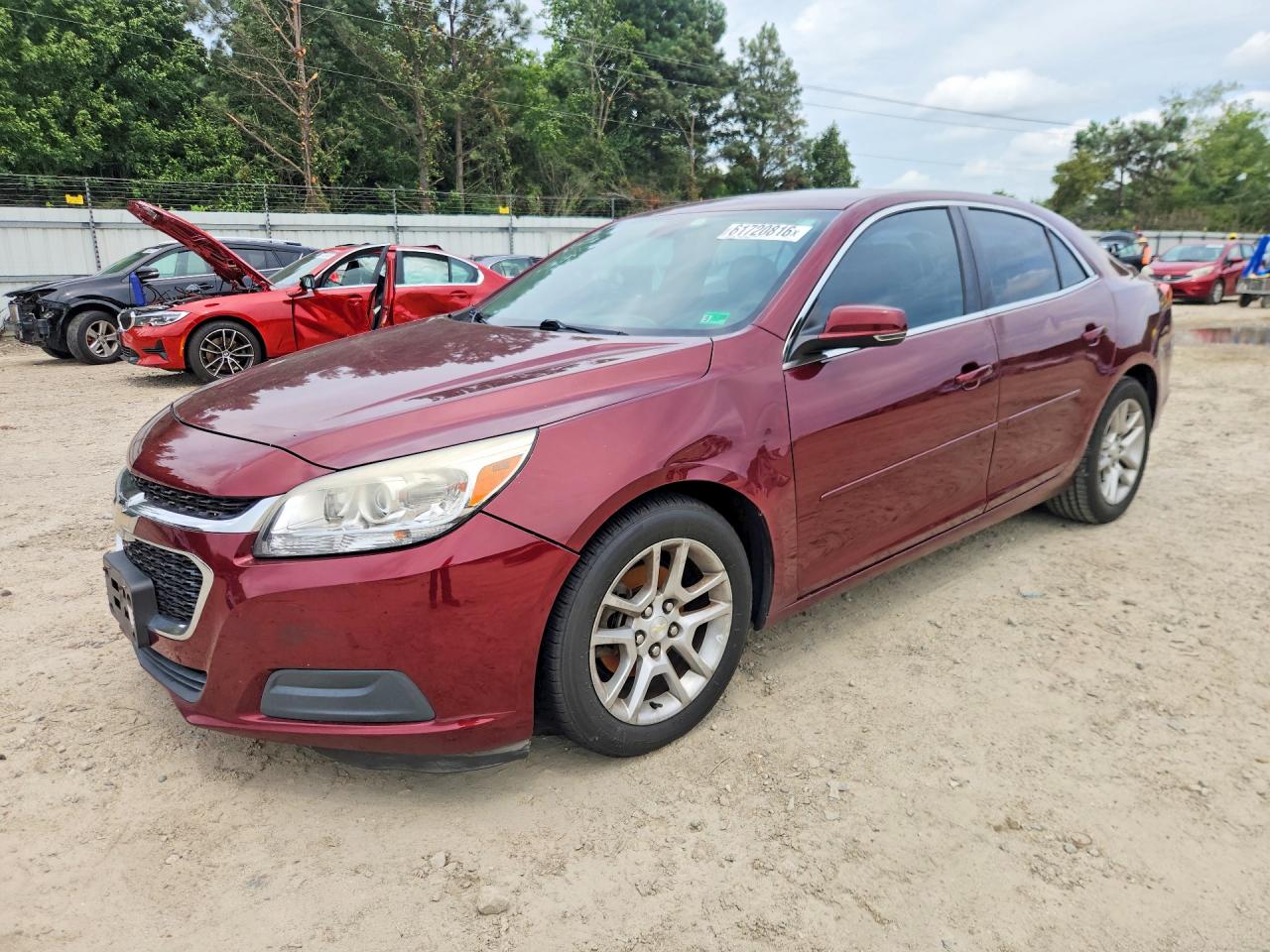 2016 Chevrolet Malibu Limited Lt Бордовый vin: 1G11C5SA4GF123962