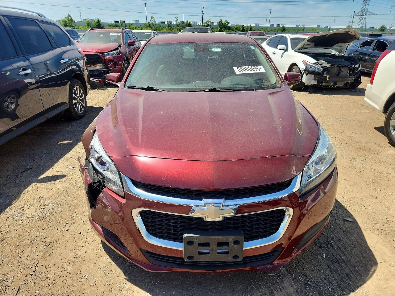 2016 Chevrolet Malibu Limited Lt Red vin: 1G11C5SA4GF127736