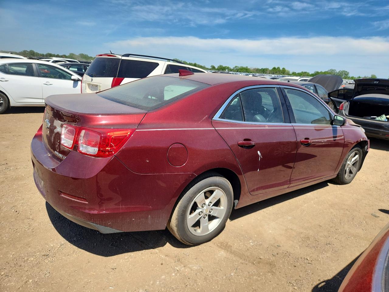 2016 Chevrolet Malibu Limited Lt Red vin: 1G11C5SA4GF127736
