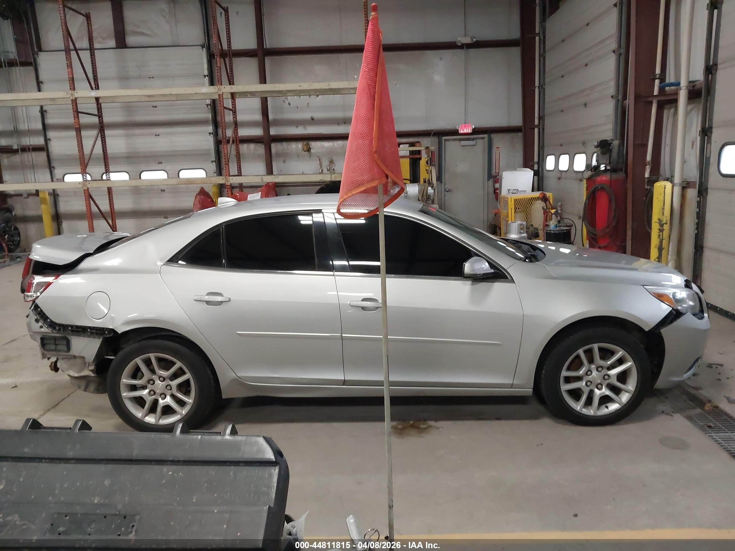 2013 Chevrolet Malibu 1lt Silver vin: 1G11C5SA5DF122010