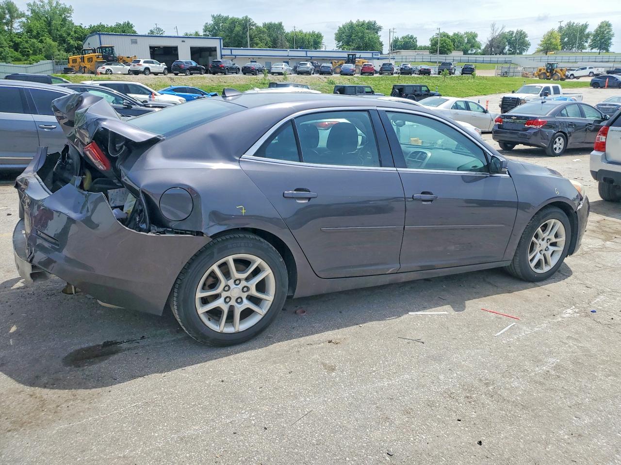 2013 Chevrolet Malibu Gray vin: 1G11C5SA5DF133055