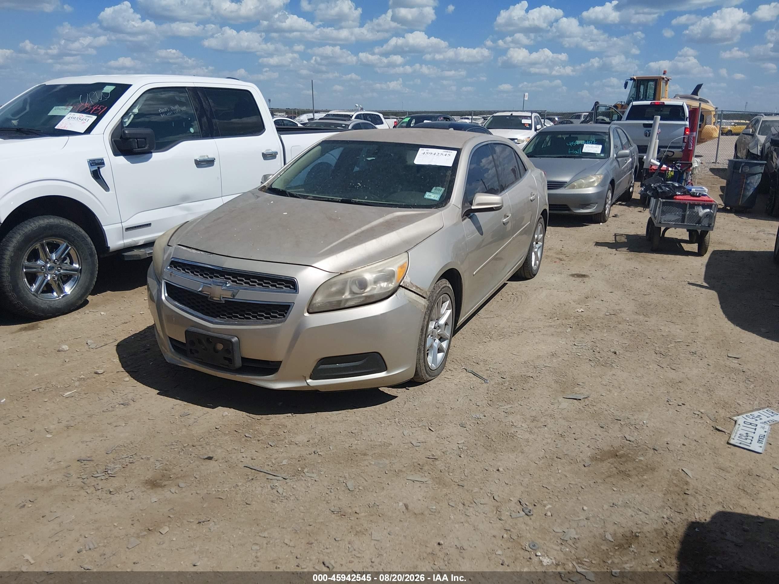 2013 Chevrolet Malibu 1lt Gold vin: 1G11C5SA5DF149160