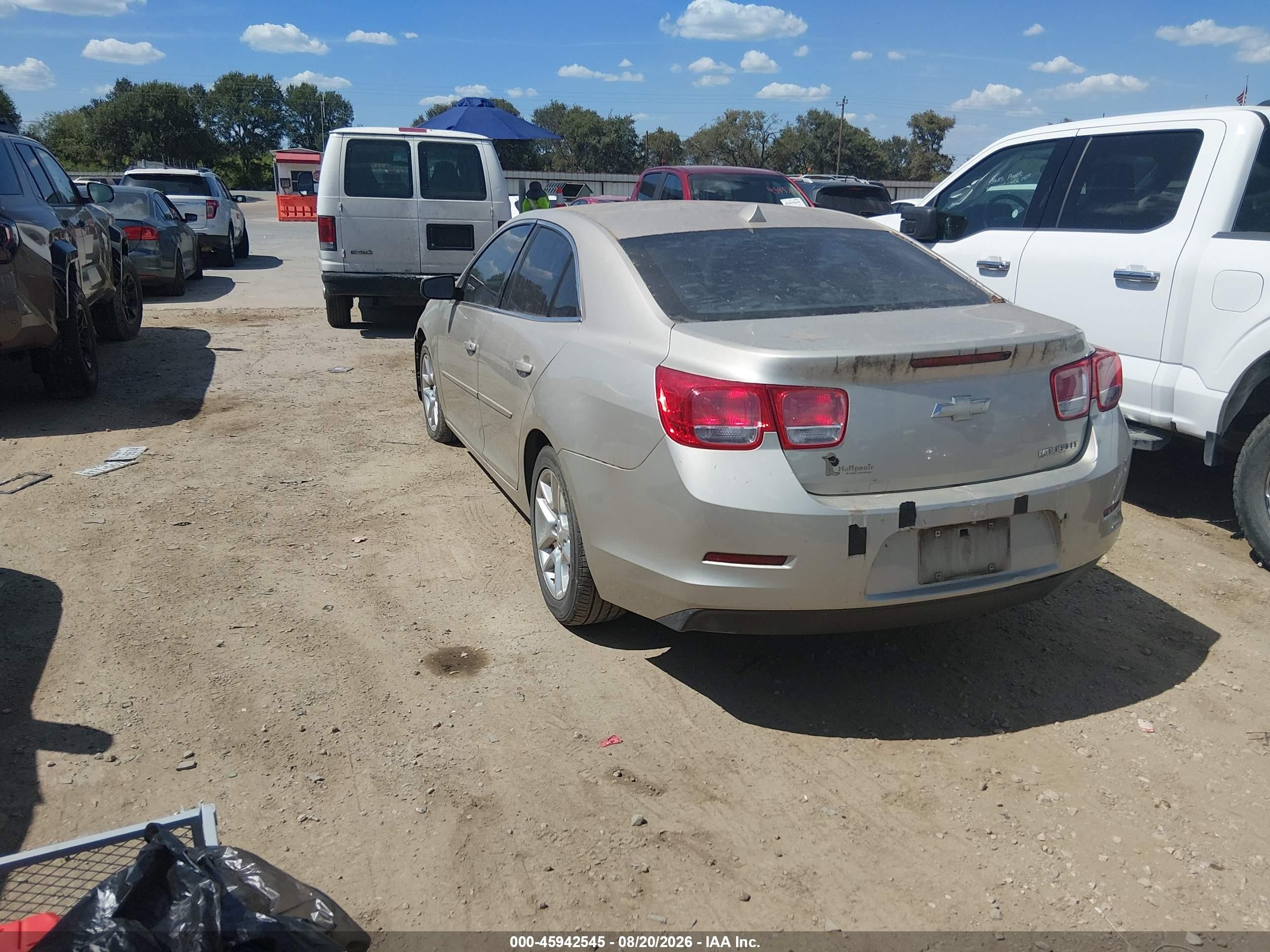 2013 Chevrolet Malibu 1lt Gold vin: 1G11C5SA5DF149160