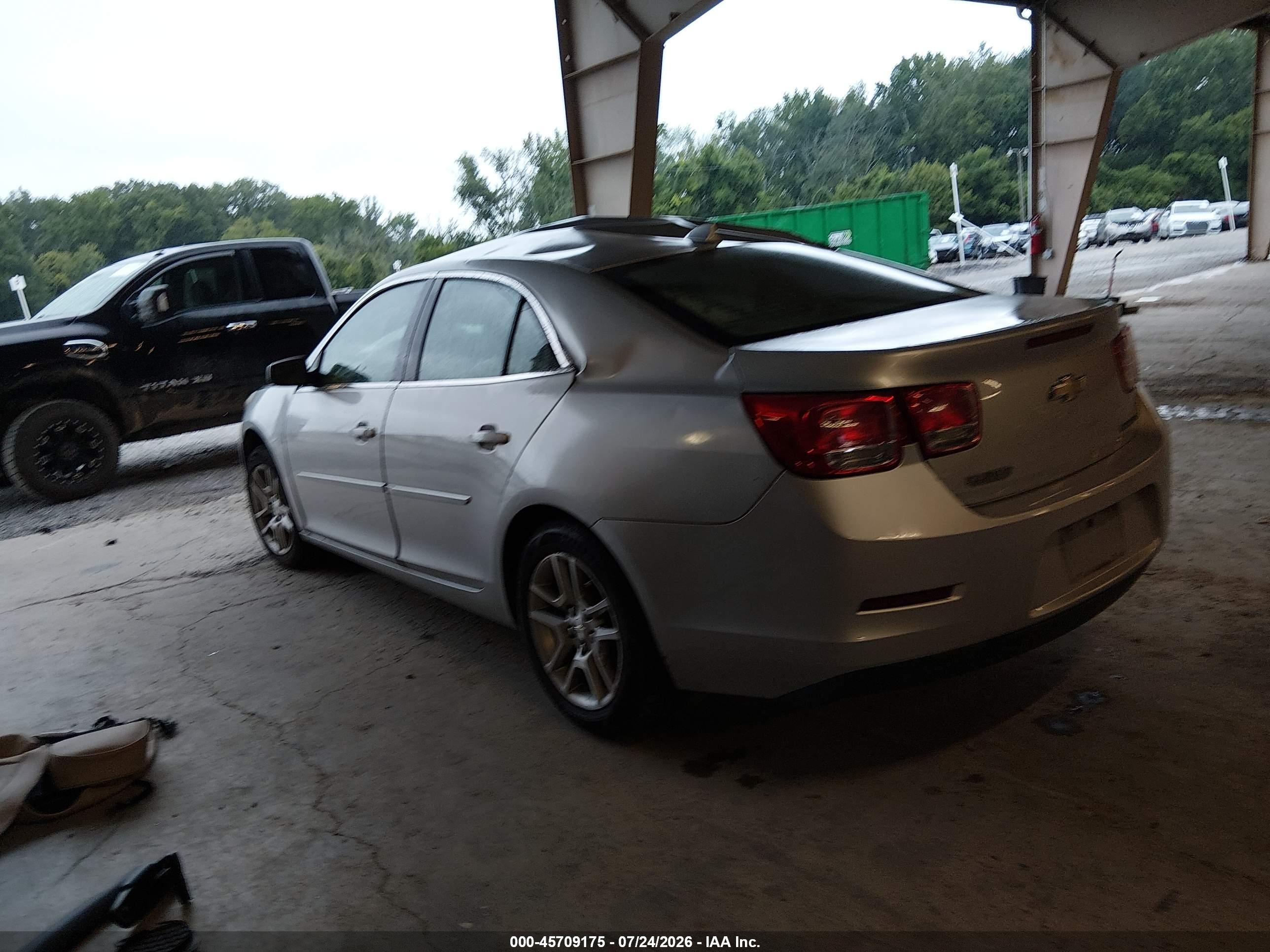 2013 Chevrolet Malibu 1lt Silver vin: 1G11C5SA5DF175032