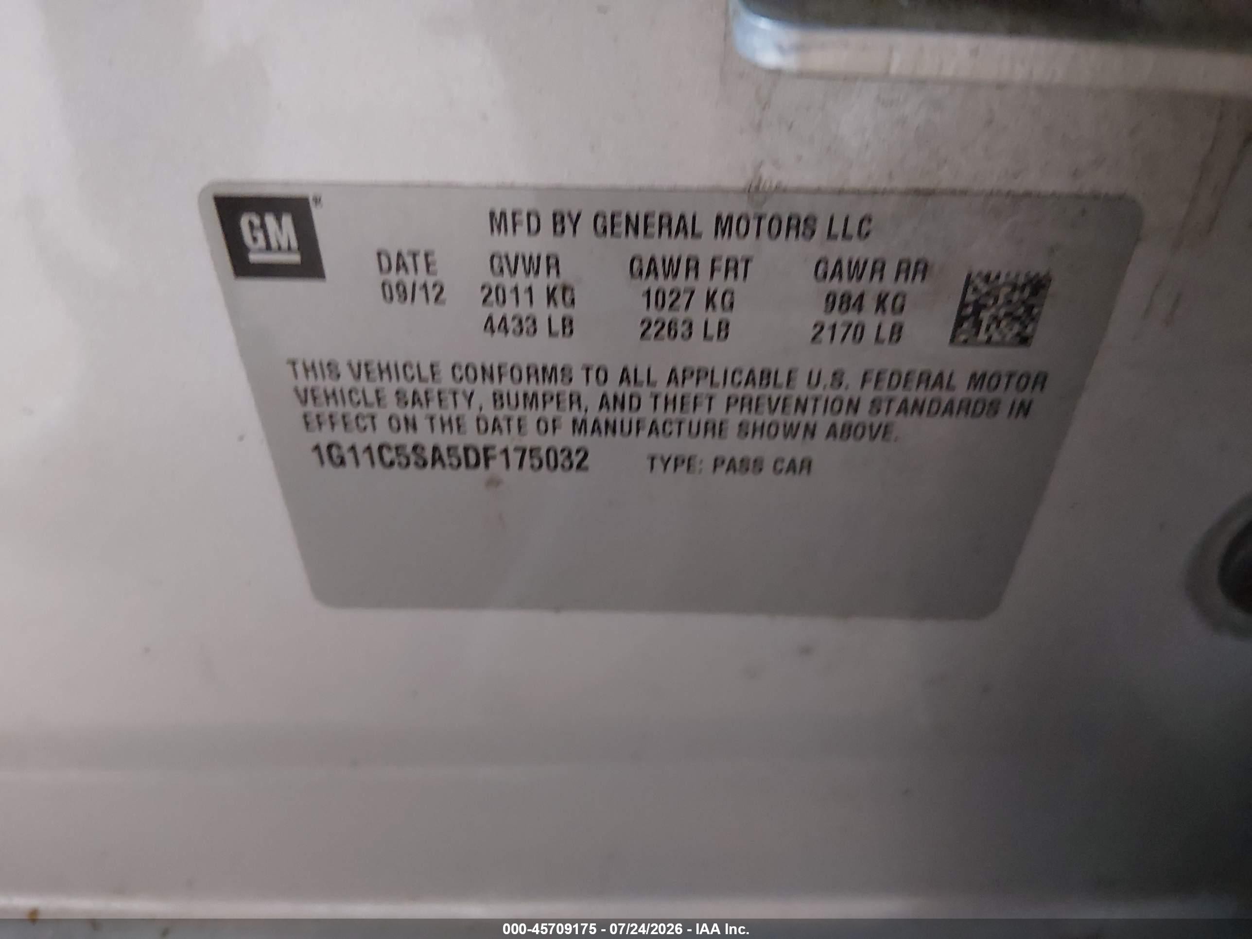 2013 Chevrolet Malibu 1lt Silver vin: 1G11C5SA5DF175032