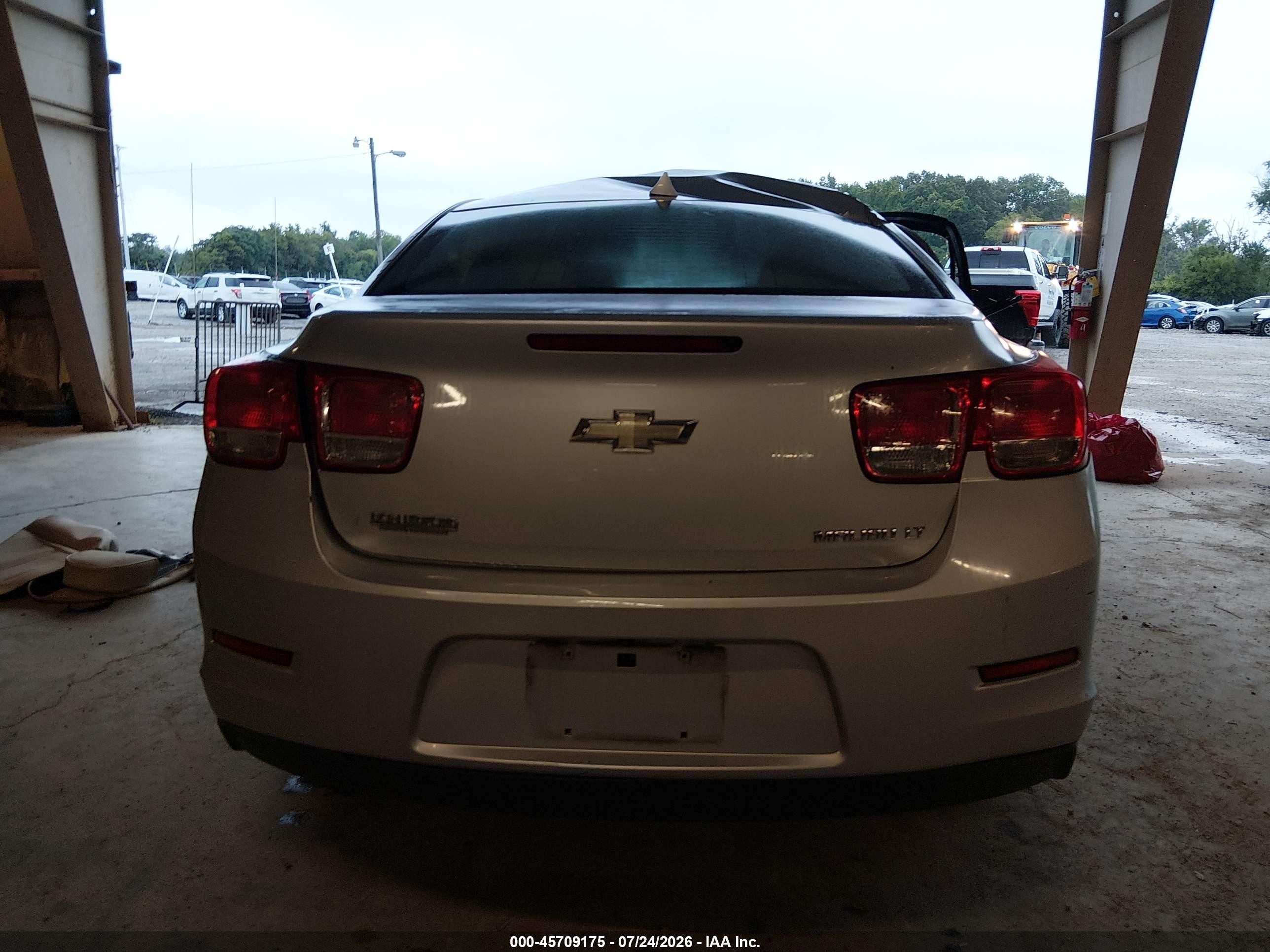 2013 Chevrolet Malibu 1lt Silver vin: 1G11C5SA5DF175032