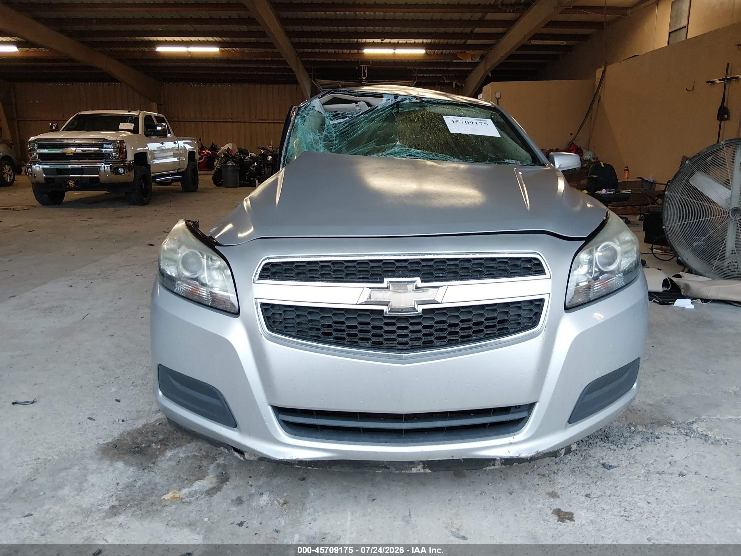 2013 Chevrolet Malibu 1lt Silver vin: 1G11C5SA5DF175032