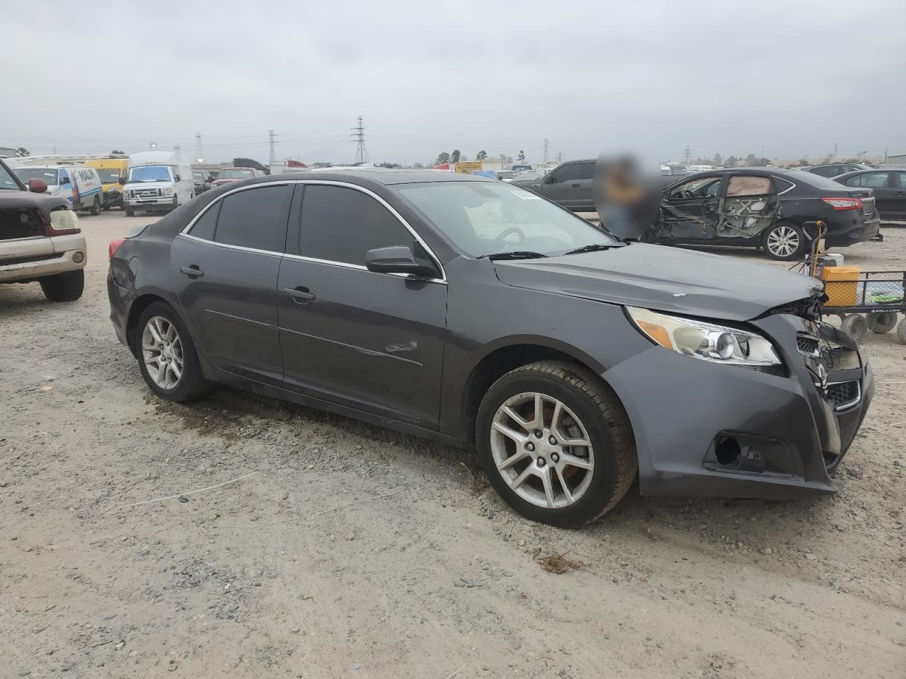 2013 Chevrolet Malibu 1lt Серый vin: 1G11C5SA5DF214945