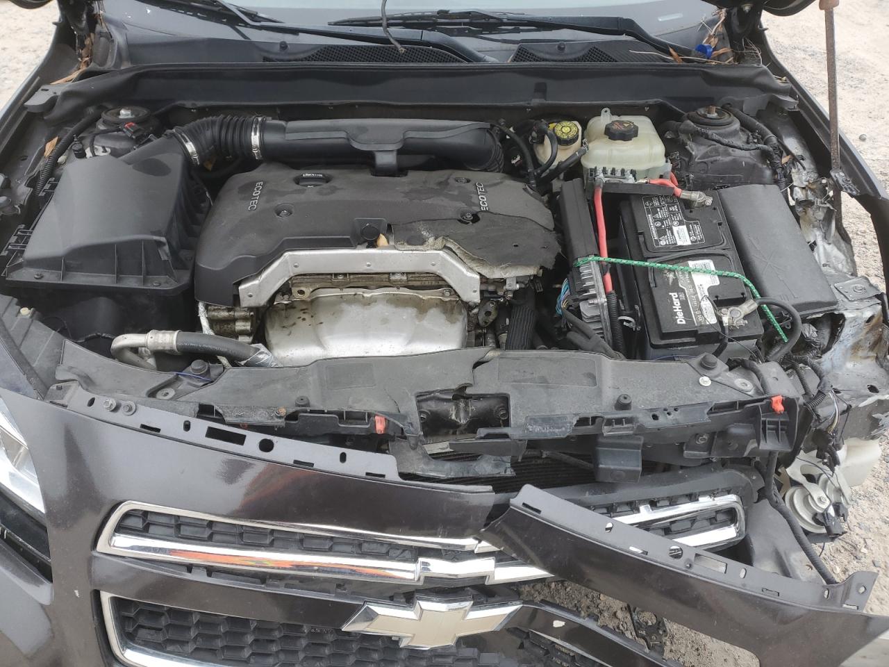 2013 Chevrolet Malibu 1lt Серый vin: 1G11C5SA5DF214945