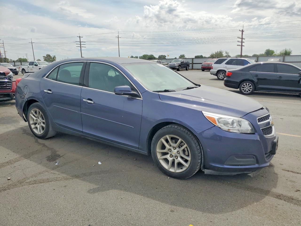 2013 Chevrolet Malibu 1lt Blue vin: 1G11C5SA5DF236475