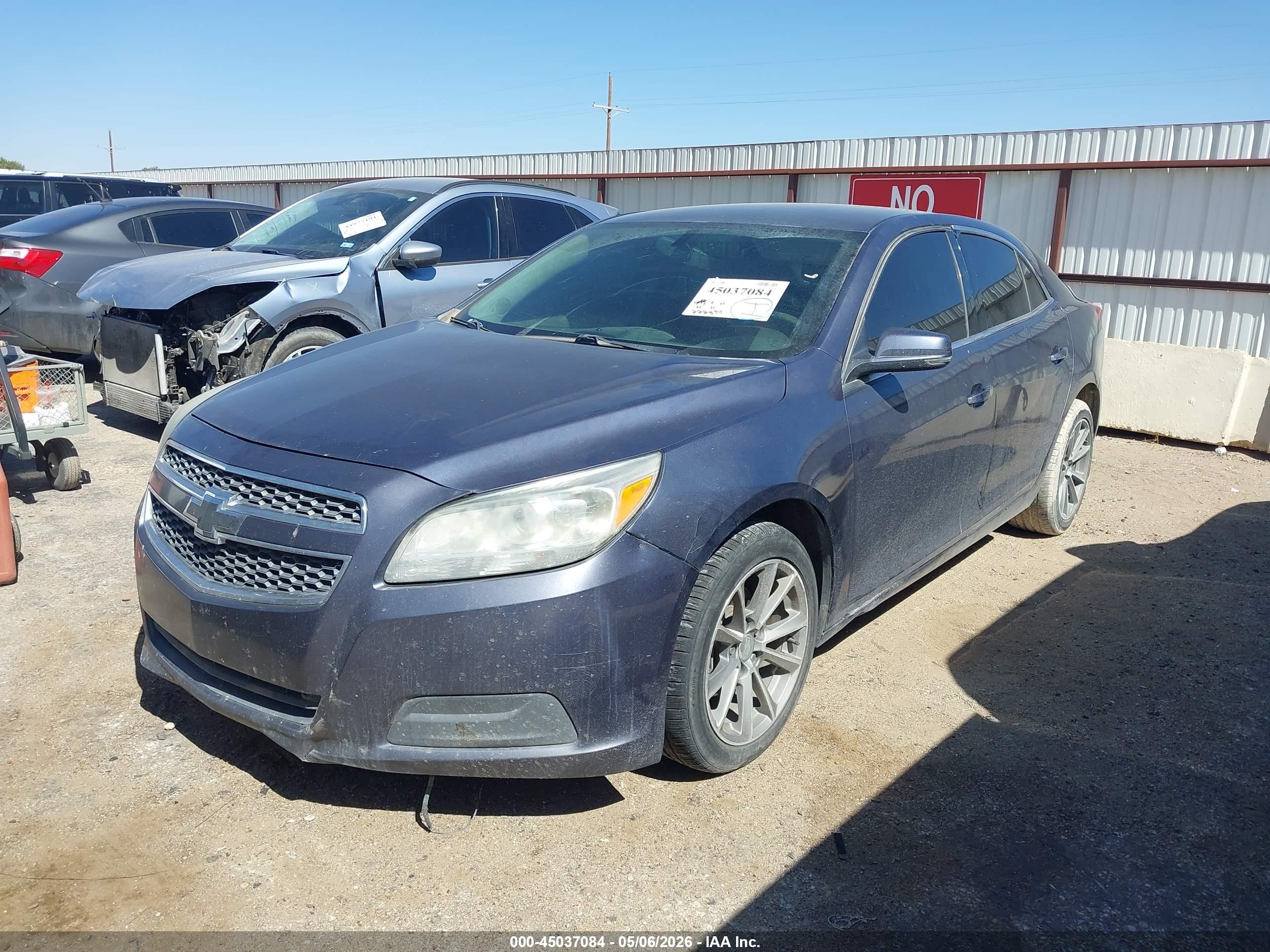 2013 Chevrolet Malibu 1lt Blue vin: 1G11C5SA5DF263661