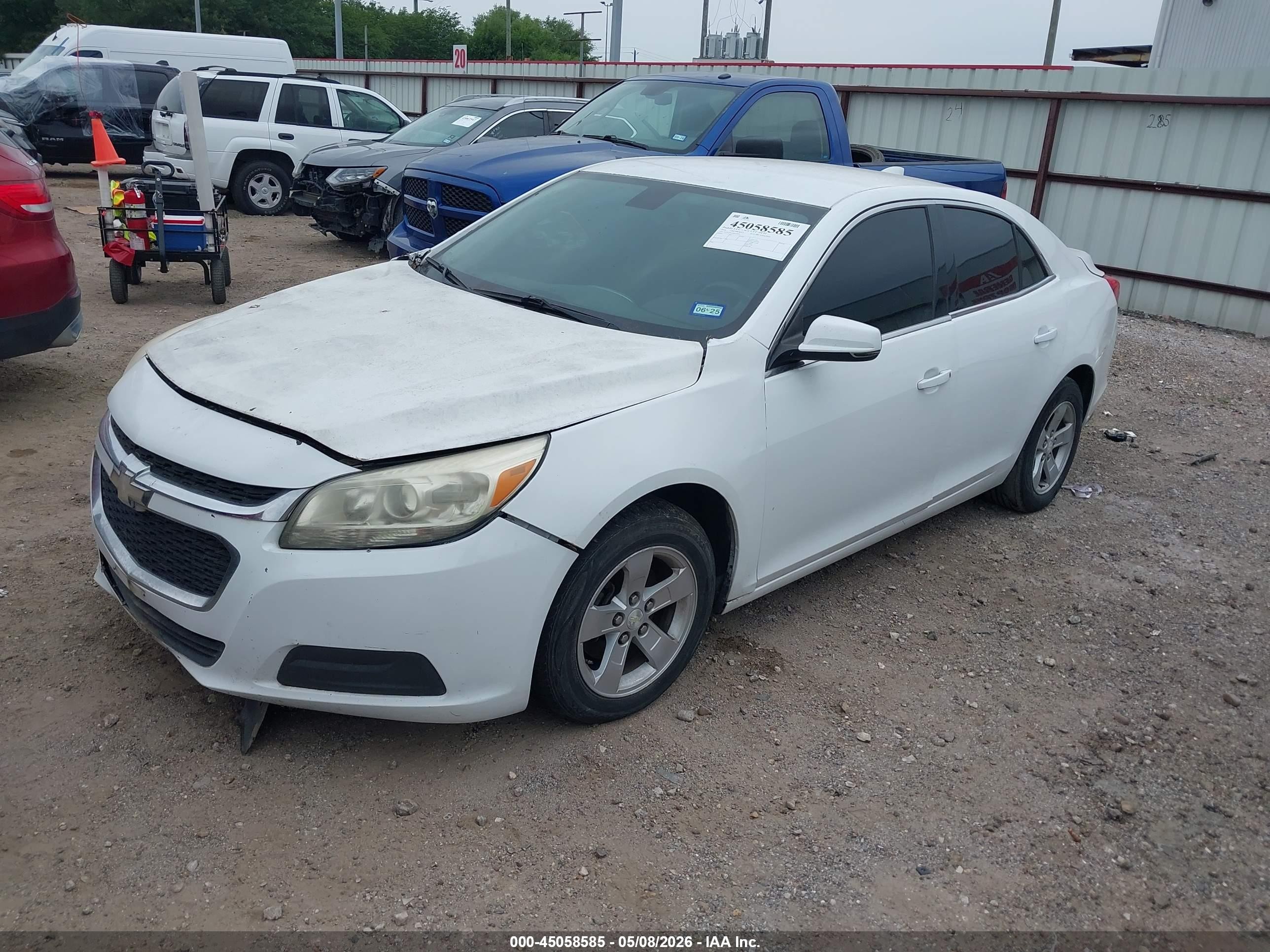 2016 Chevrolet Malibu Limited Lt White vin: 1G11C5SA5GF145999