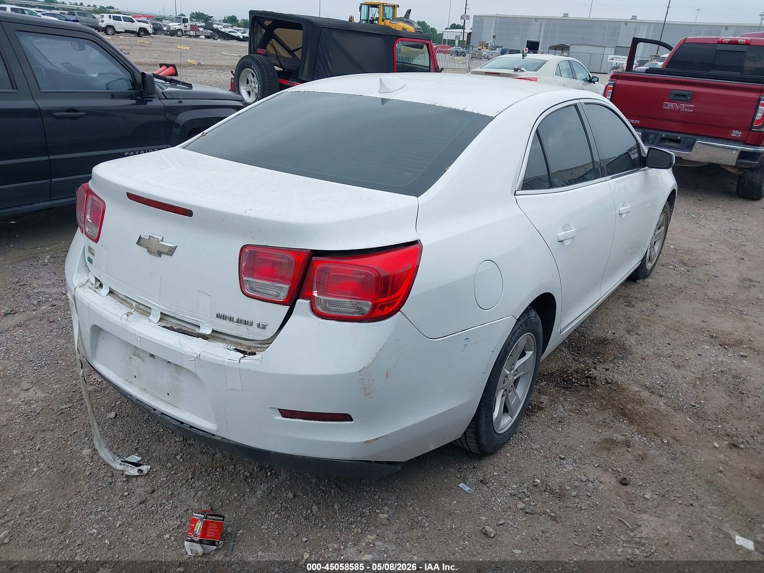 2016 Chevrolet Malibu Limited Lt White vin: 1G11C5SA5GF145999