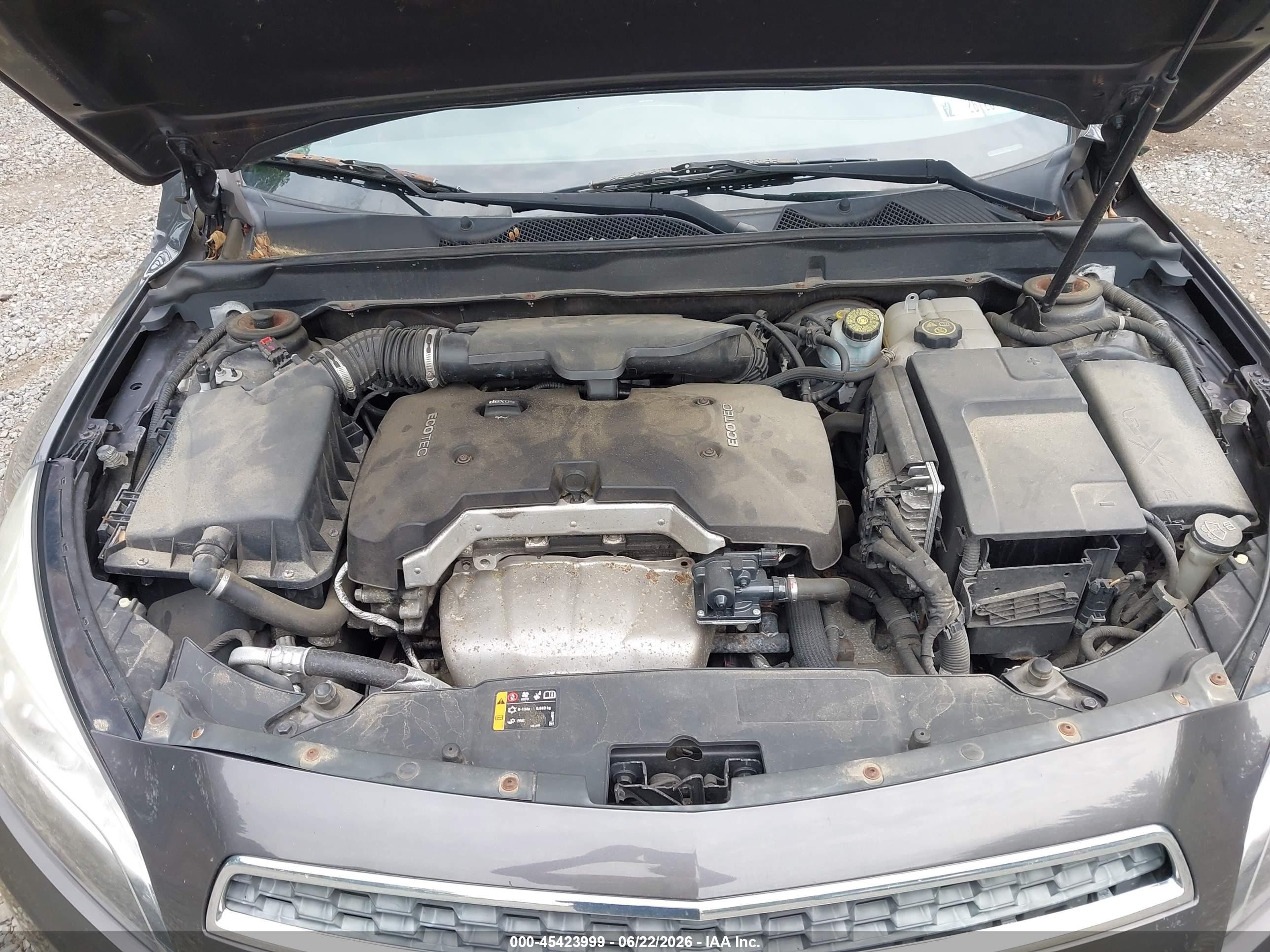 2013 Chevrolet Malibu 1lt Gray vin: 1G11C5SA6DF195838