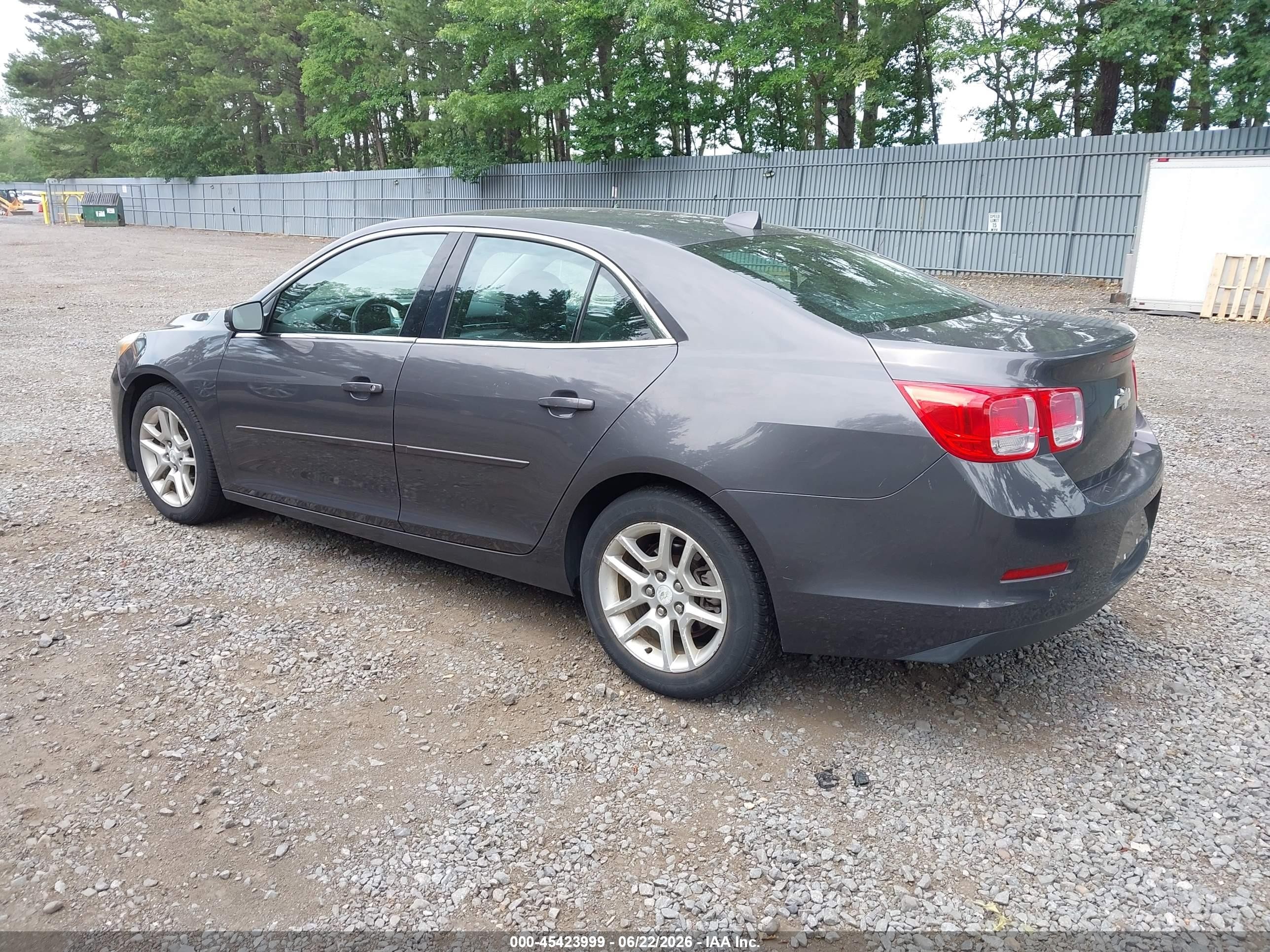 2013 Chevrolet Malibu 1lt Gray vin: 1G11C5SA6DF195838