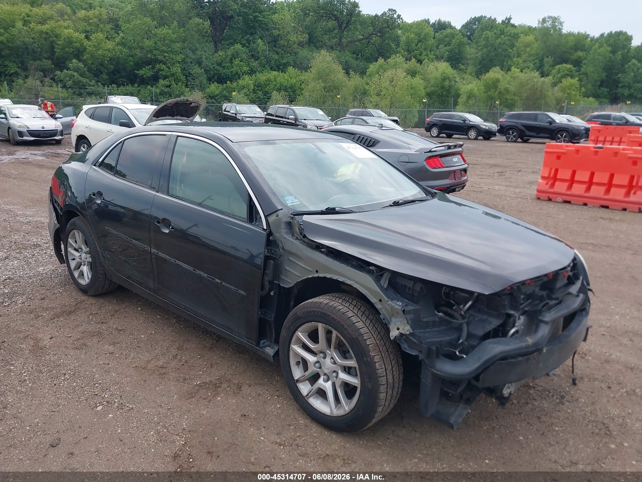 2013 Chevrolet Malibu 1lt Черный vin: 1G11C5SA6DF222133