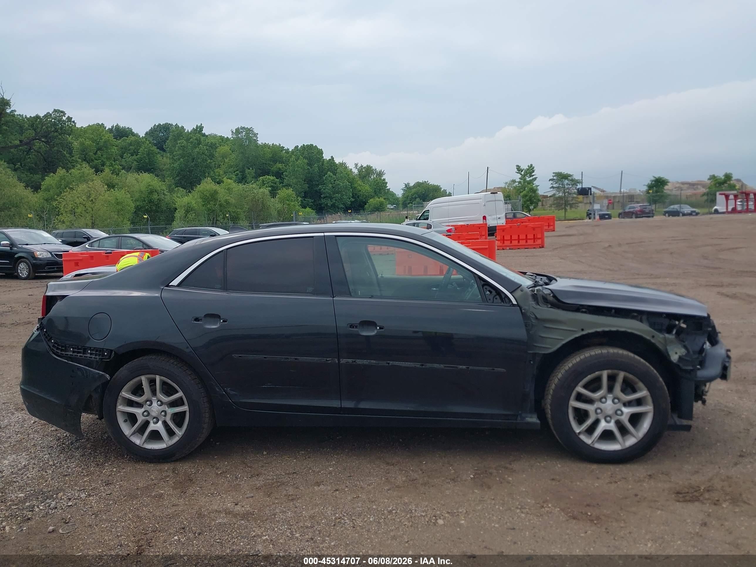2013 Chevrolet Malibu 1lt Черный vin: 1G11C5SA6DF222133