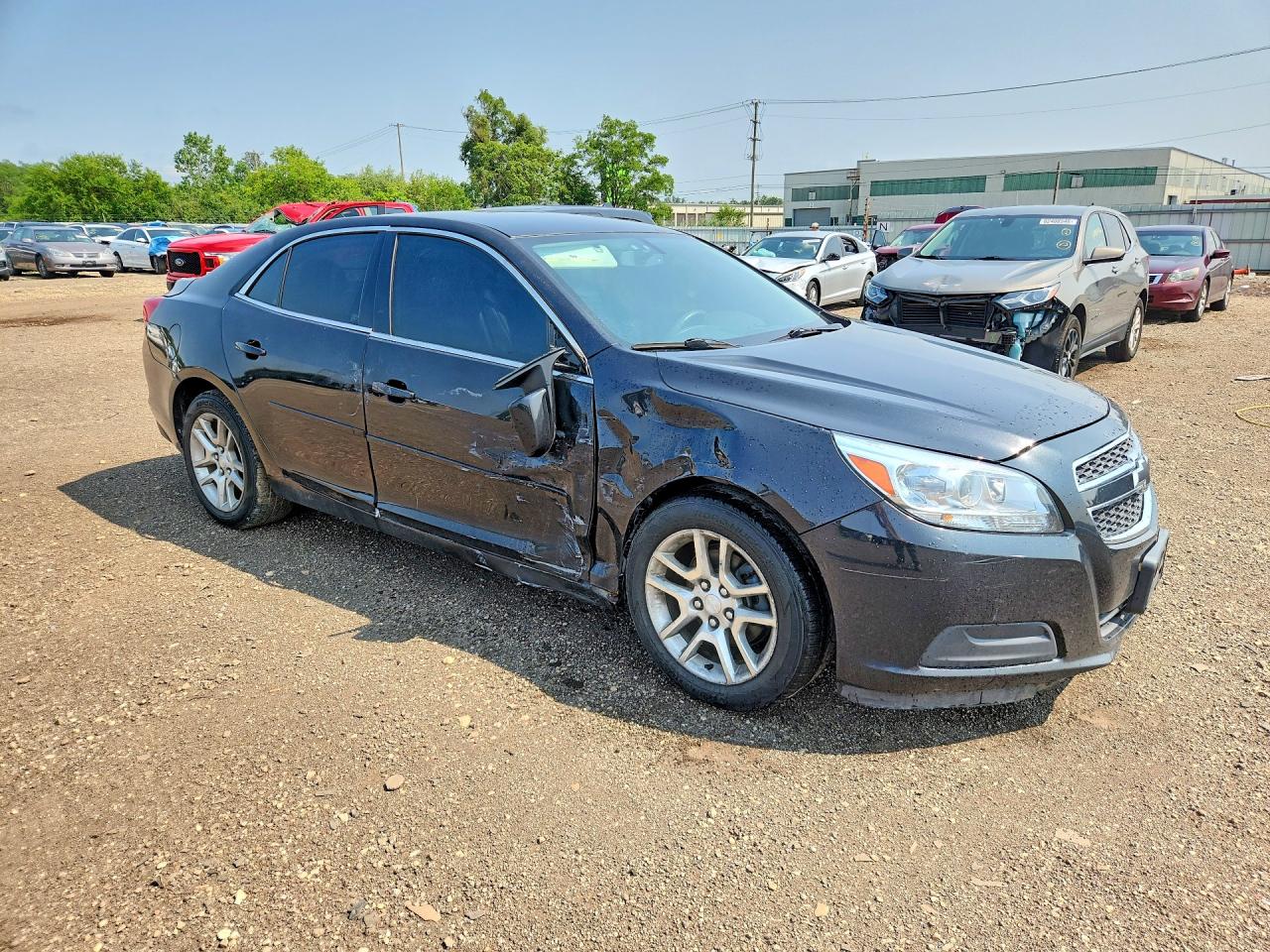 2013 Chevrolet Malibu 1lt Black vin: 1G11C5SA6DF248201