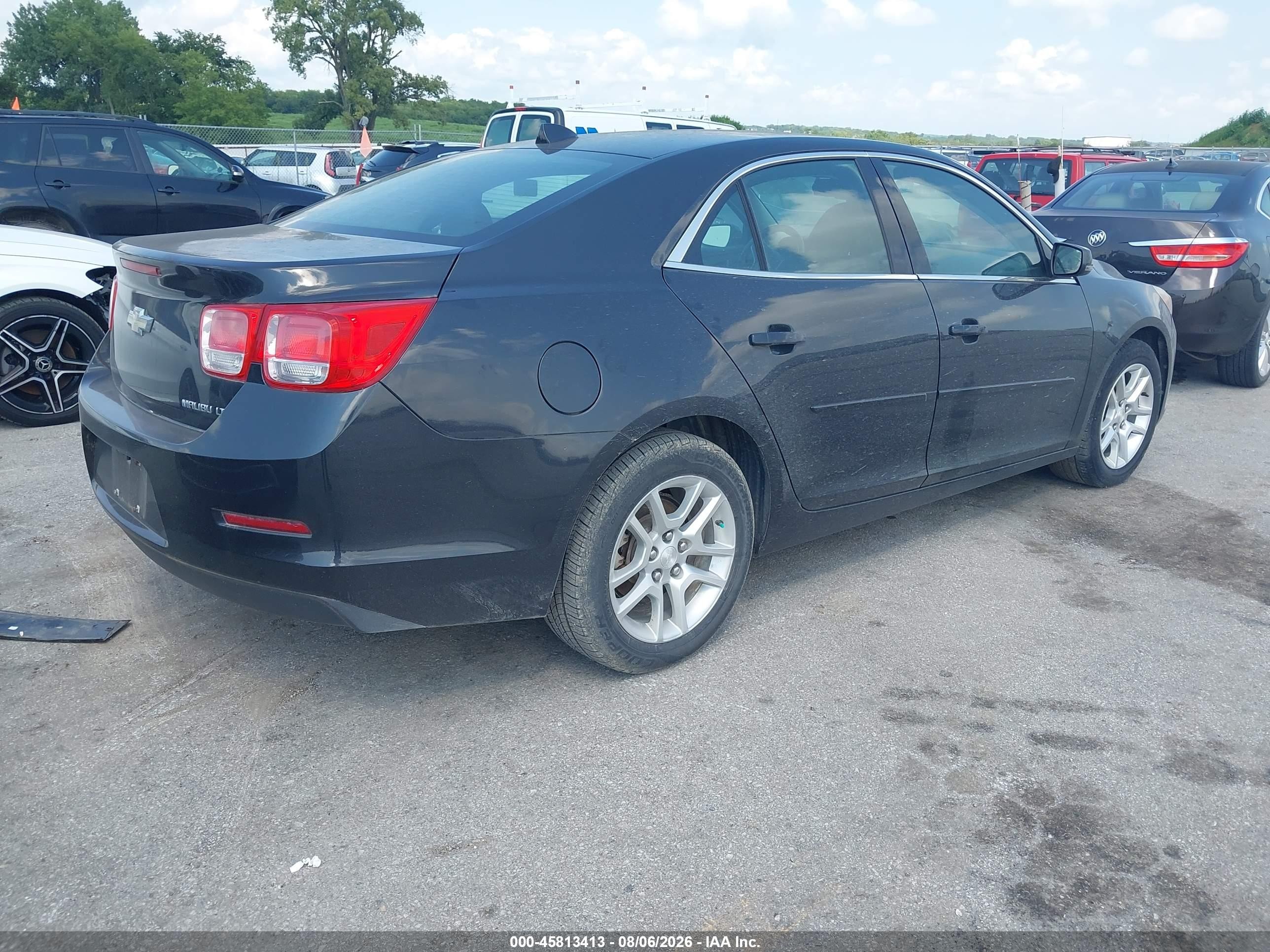 2013 Chevrolet Malibu 1lt Black vin: 1G11C5SA6DF293316