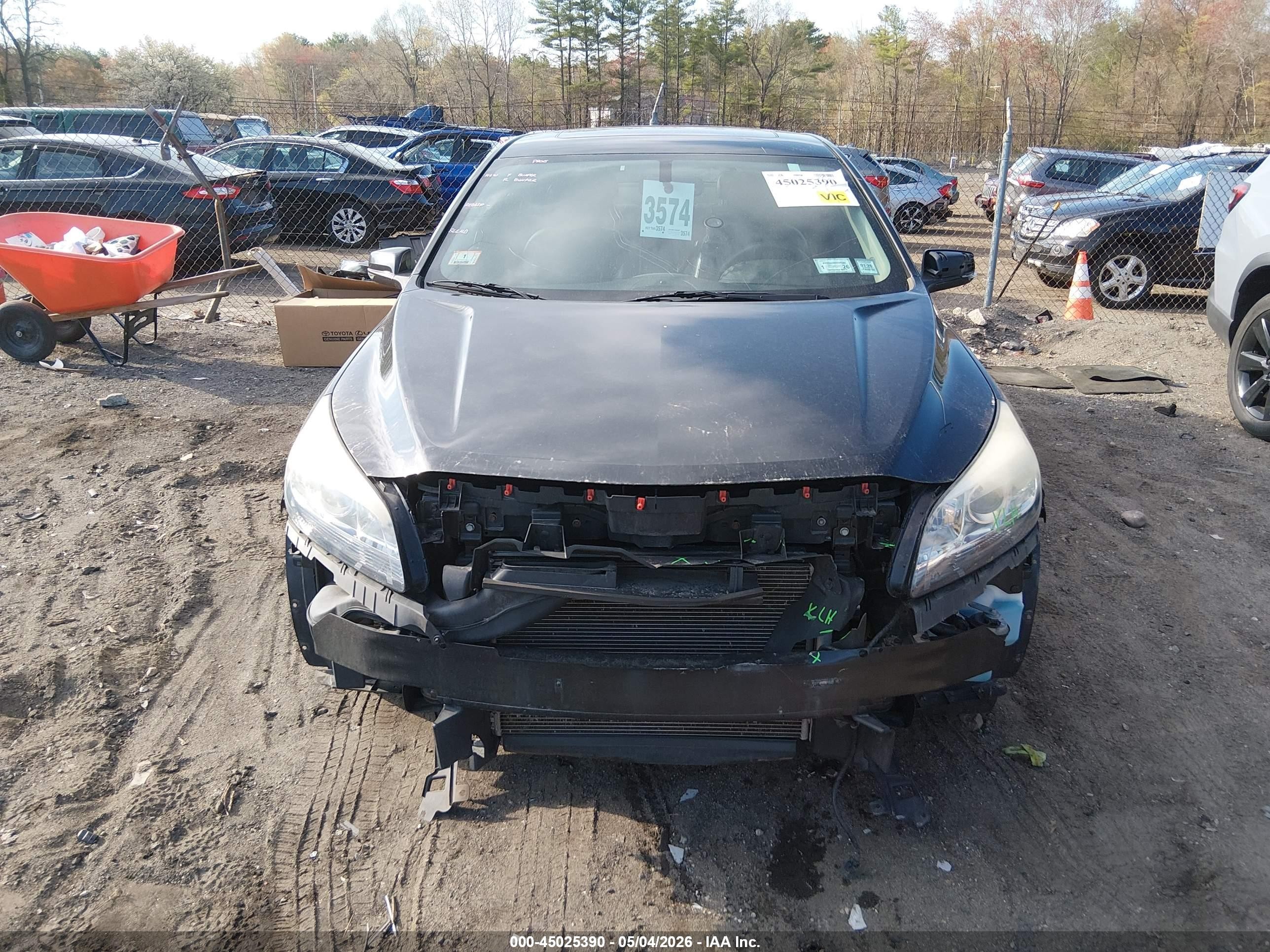 2013 Chevrolet Malibu 1lt Черный vin: 1G11C5SA6DF313418