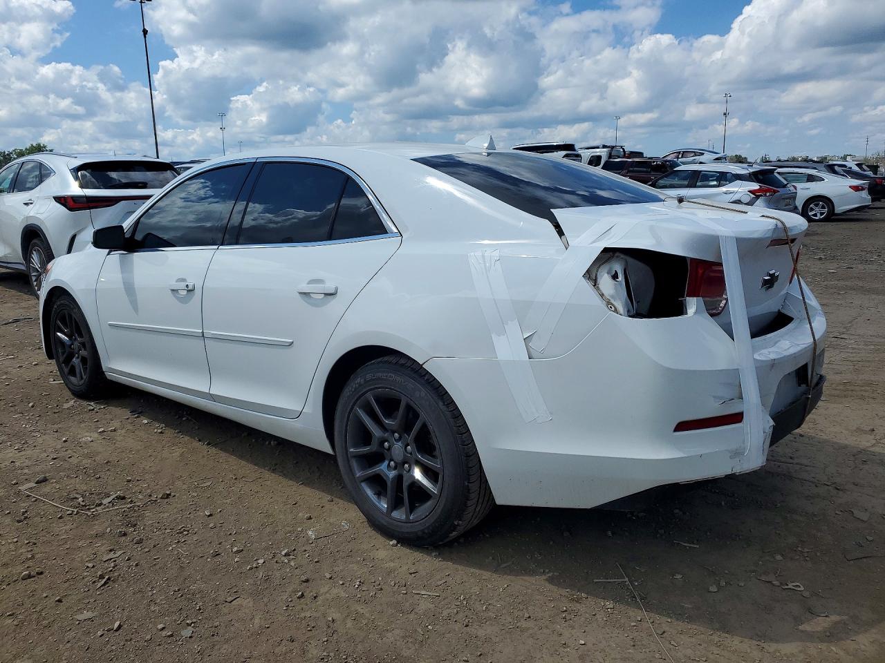2013 Chevrolet Malibu 1lt White vin: 1G11C5SA6DF327965