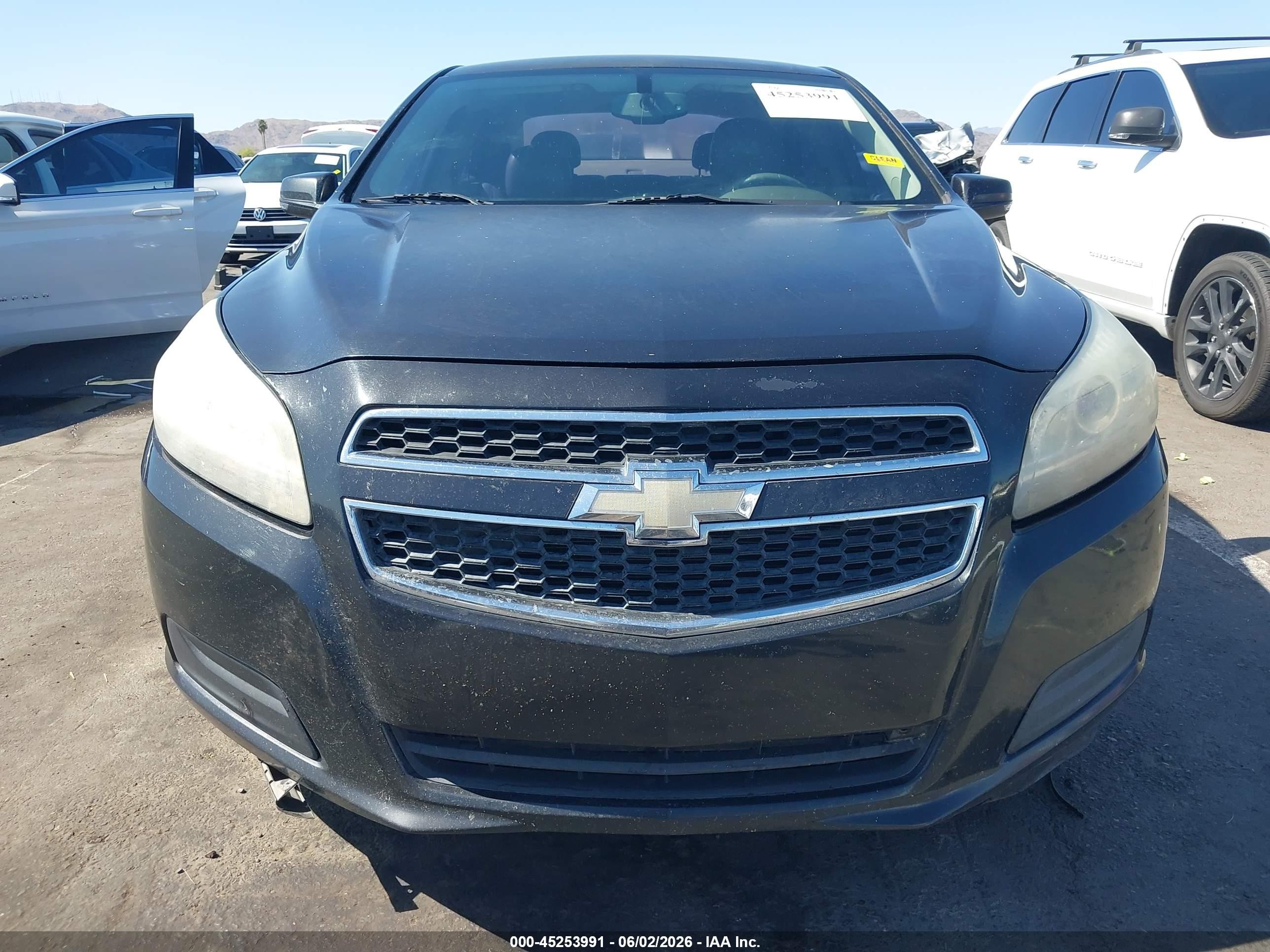 2013 Chevrolet Malibu 1lt Black vin: 1G11C5SA6DF342482