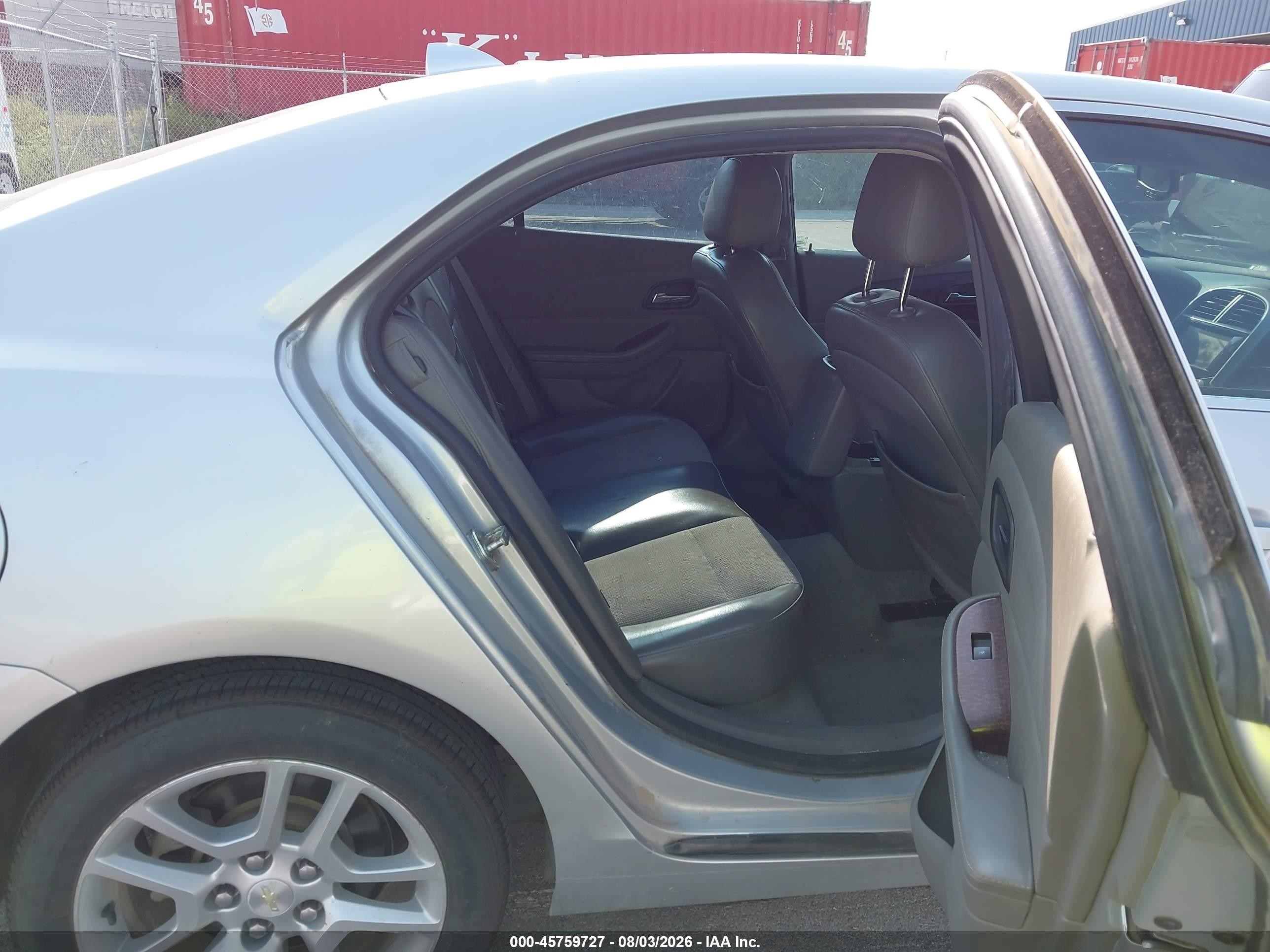 2013 Chevrolet Malibu 1lt Silver vin: 1G11C5SA6DF343373