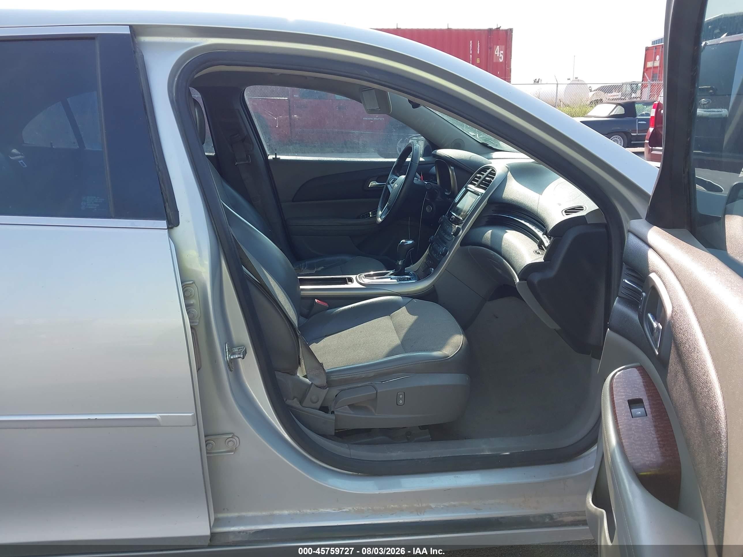 2013 Chevrolet Malibu 1lt Silver vin: 1G11C5SA6DF343373