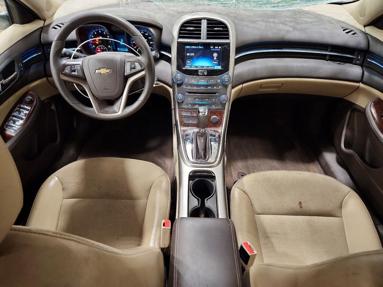 2013 Chevrolet Malibu 1lt White vin: 1G11C5SA6DF352882