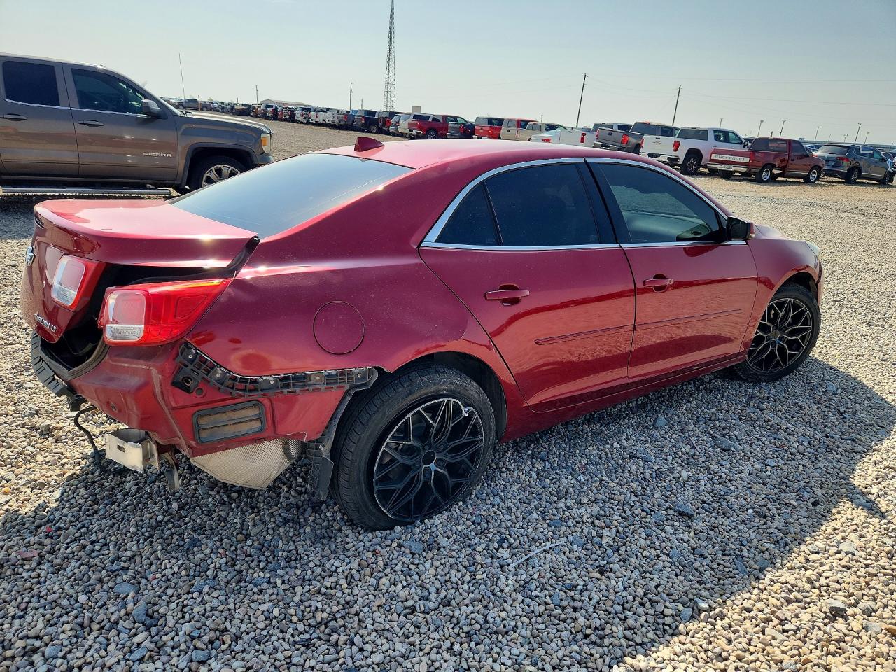 2013 Chevrolet Malibu 1lt Red vin: 1G11C5SA6DF356978